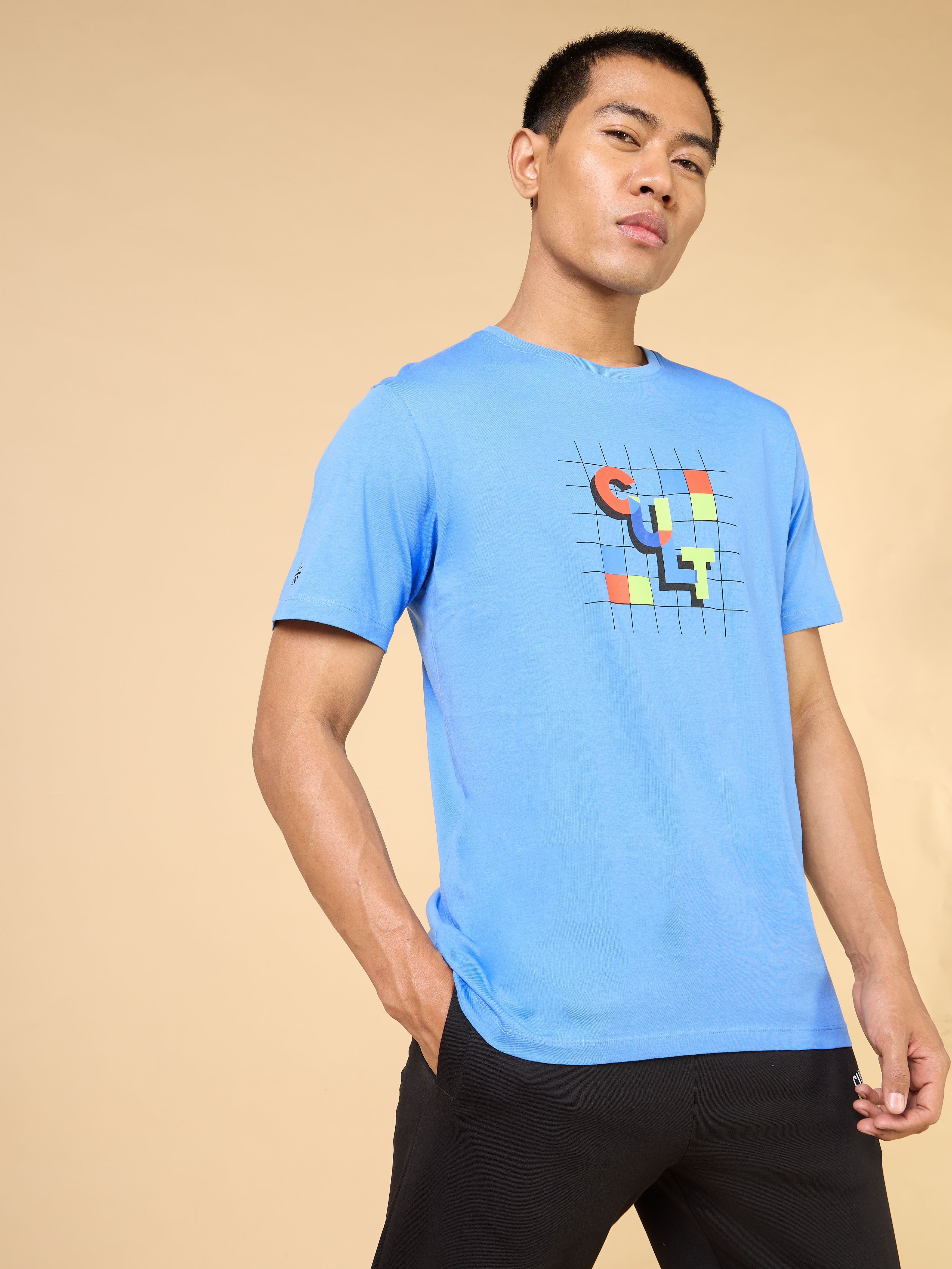 Men's Navy Plug n Play Cult T-shirt