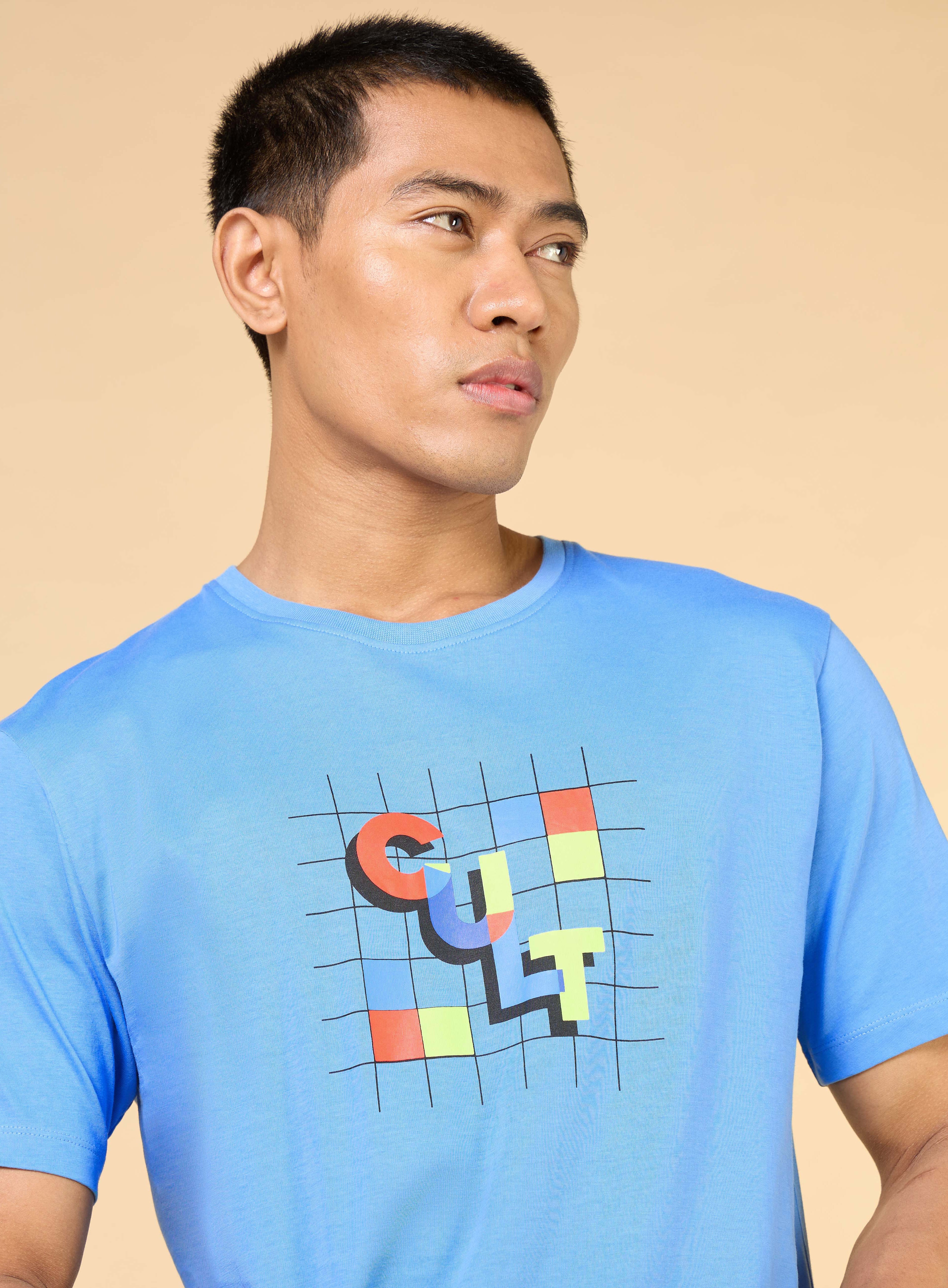 Men's Navy Plug n Play Cult T-shirt