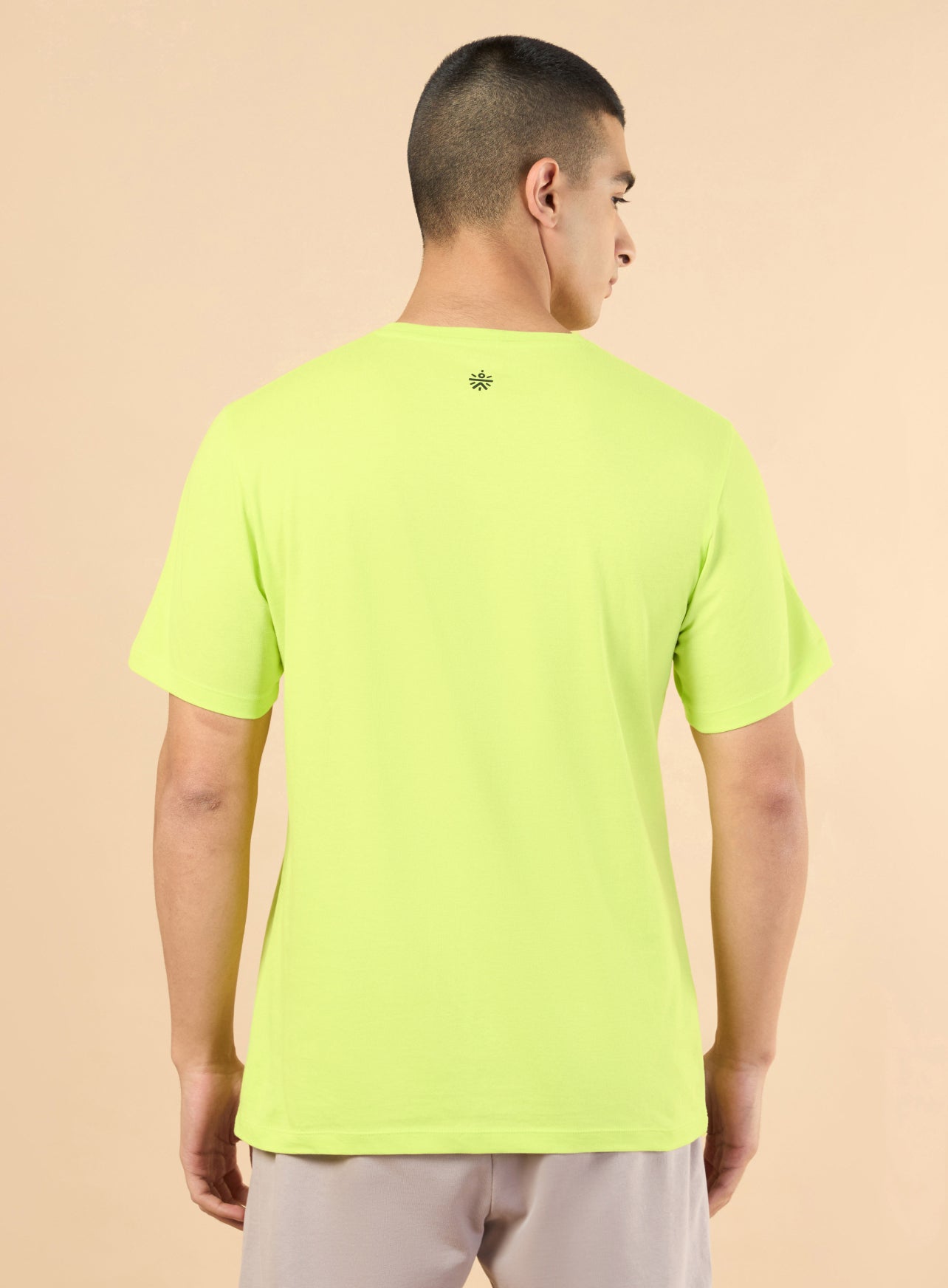 Men's Lime Marathon Graphic T-shirt