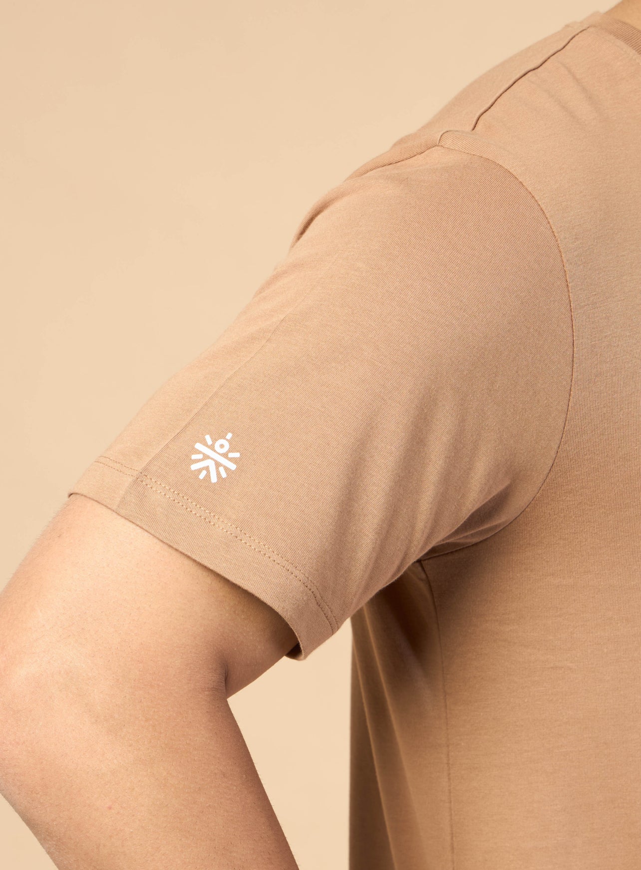 Men's Khaki Community Graphic T-shirt