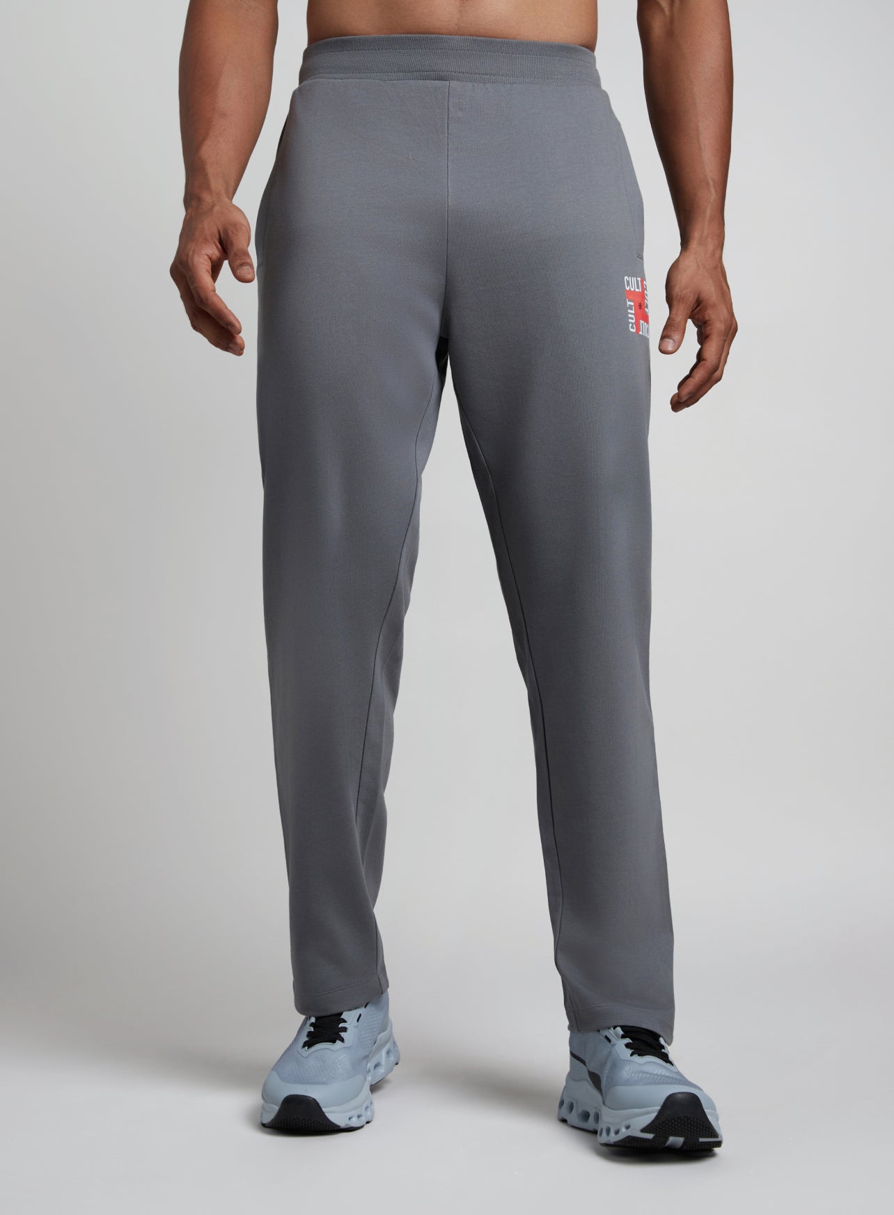Men's Dark Grey All in Sports Trackpants