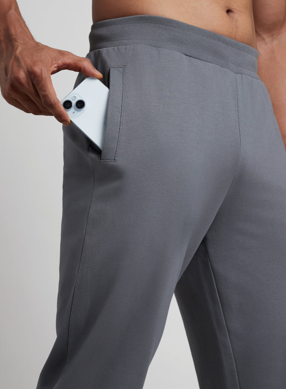 Men's Dark Grey Club Brand Carrier Joggers