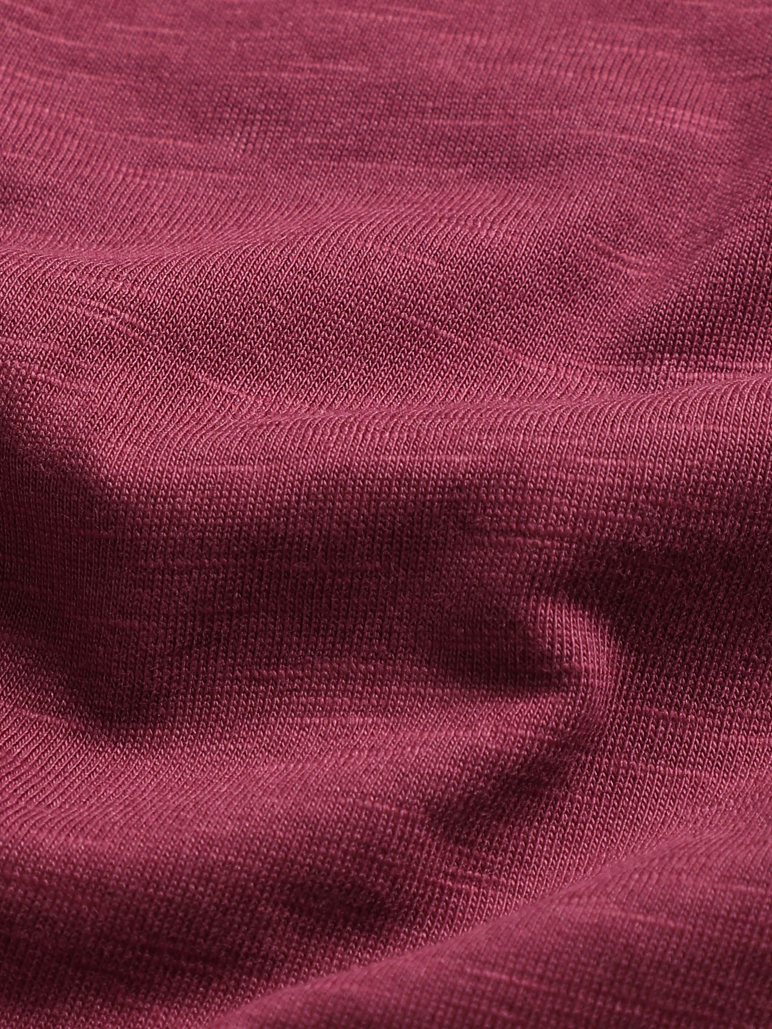 Men's Maroon Community Sports Relaxed fit T-shirt