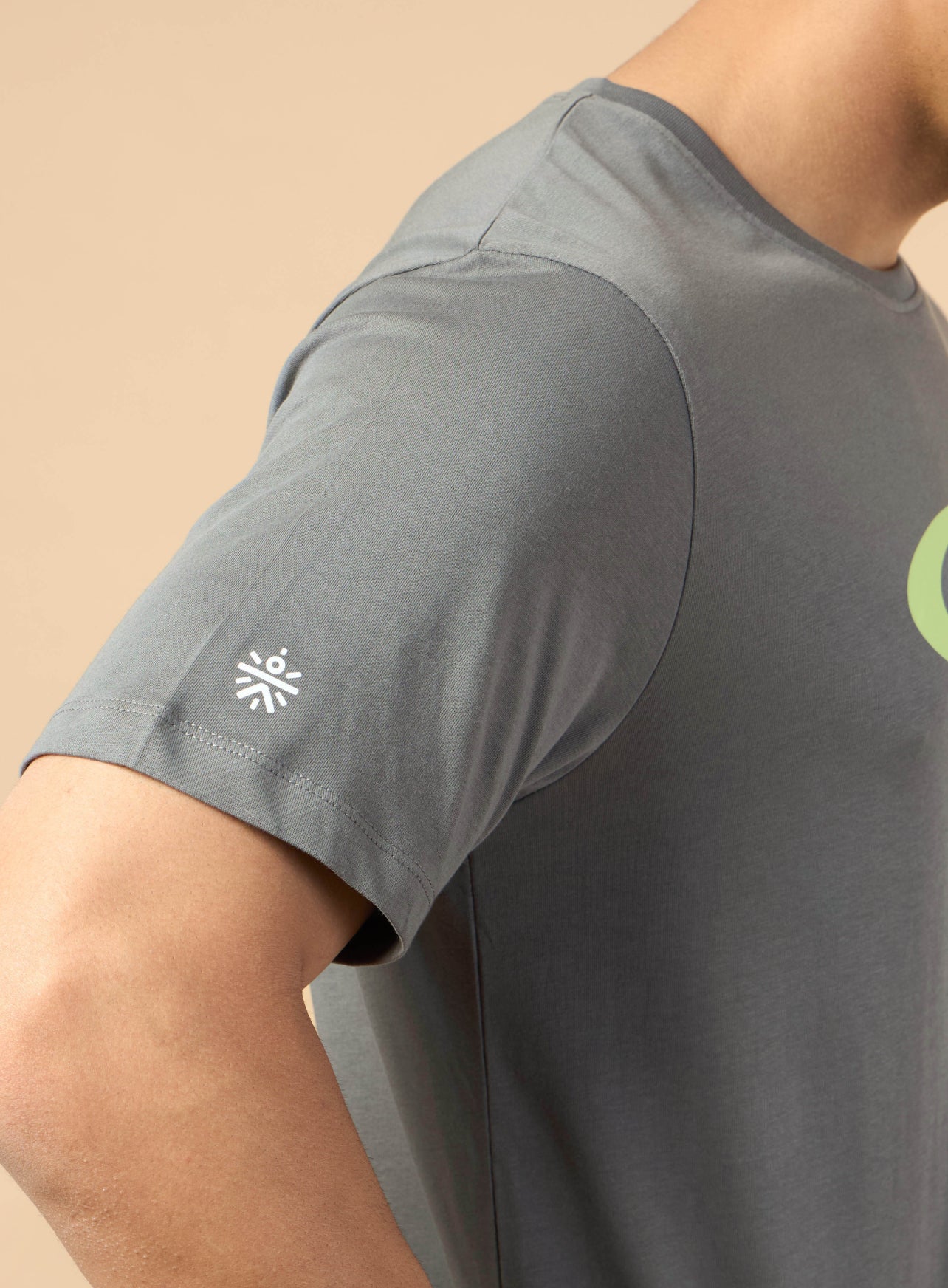 Men's Dark Grey Sports City Club Graphic T-shirt