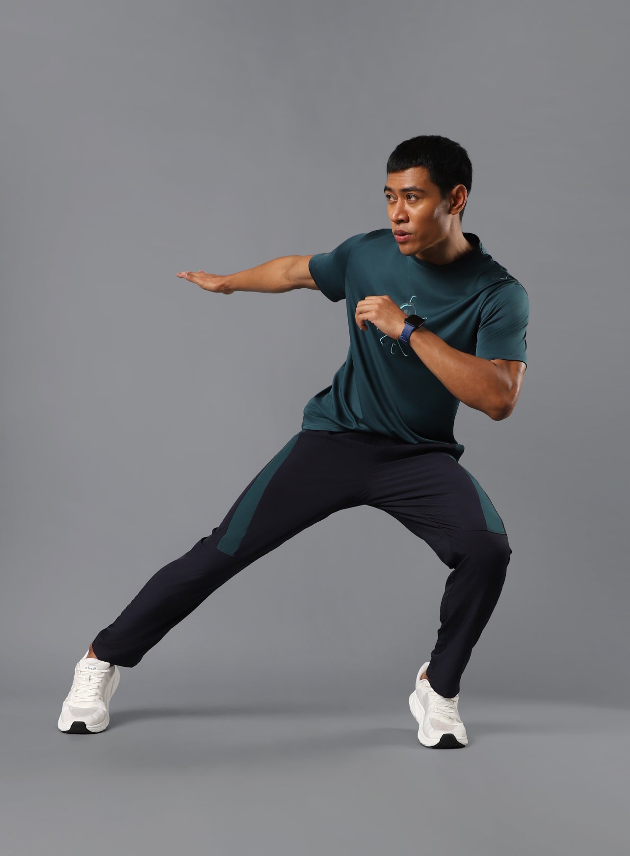 Men's Navy Runner Essential Trackpants