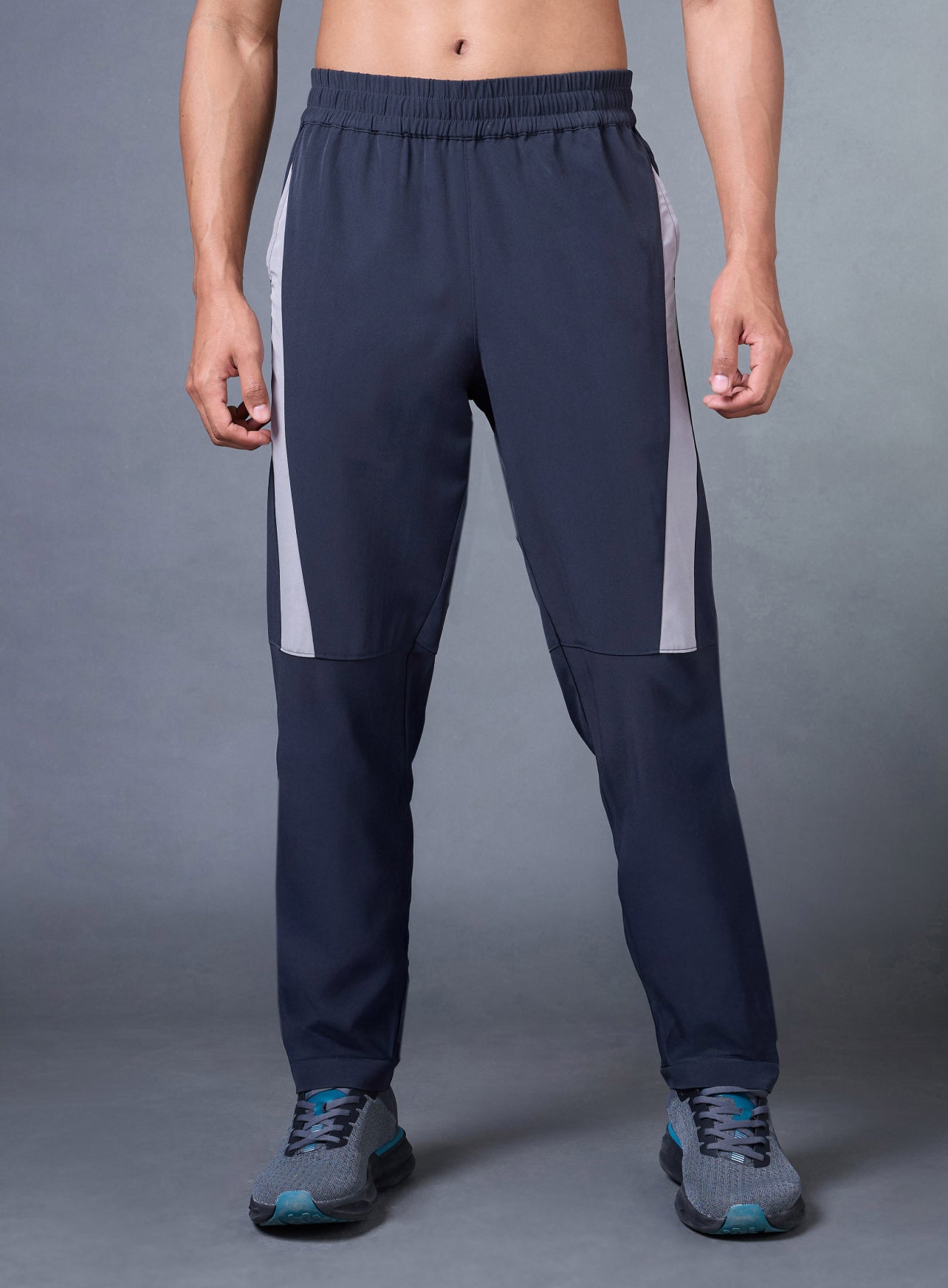Men's Dark Grey Runner Essential Trackpants