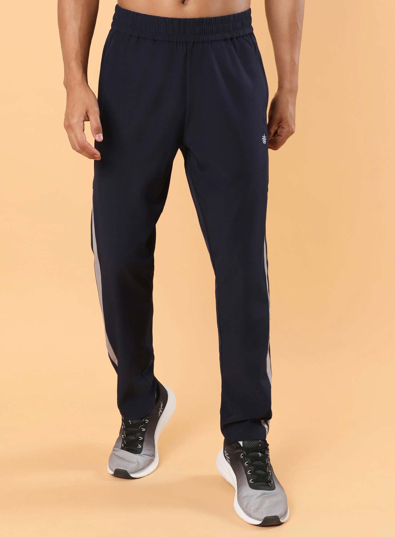 Men's Navy Sporty Training Trackpants