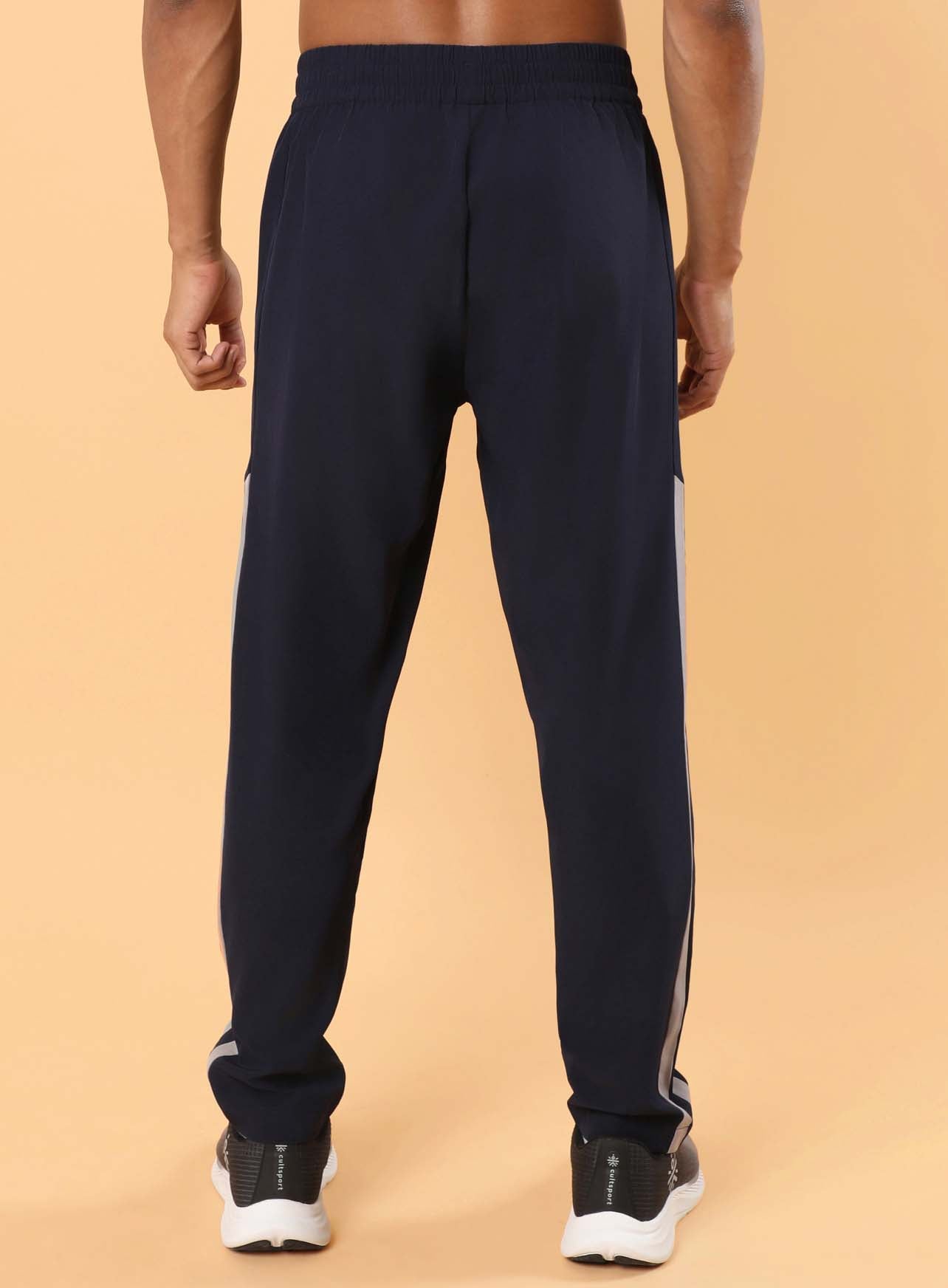 Men's Navy Sporty Training Trackpants