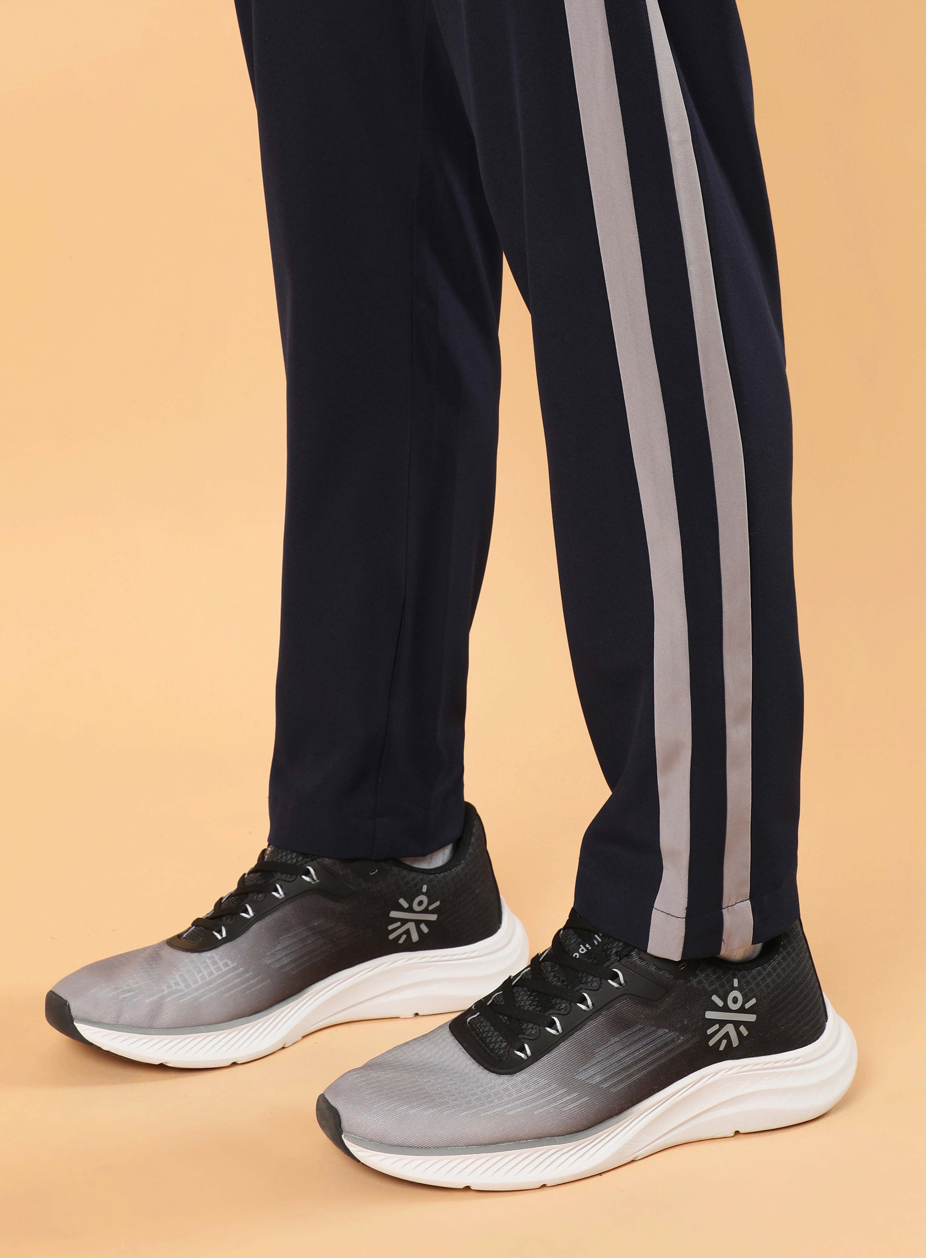 Men's Navy Sporty Training Trackpants