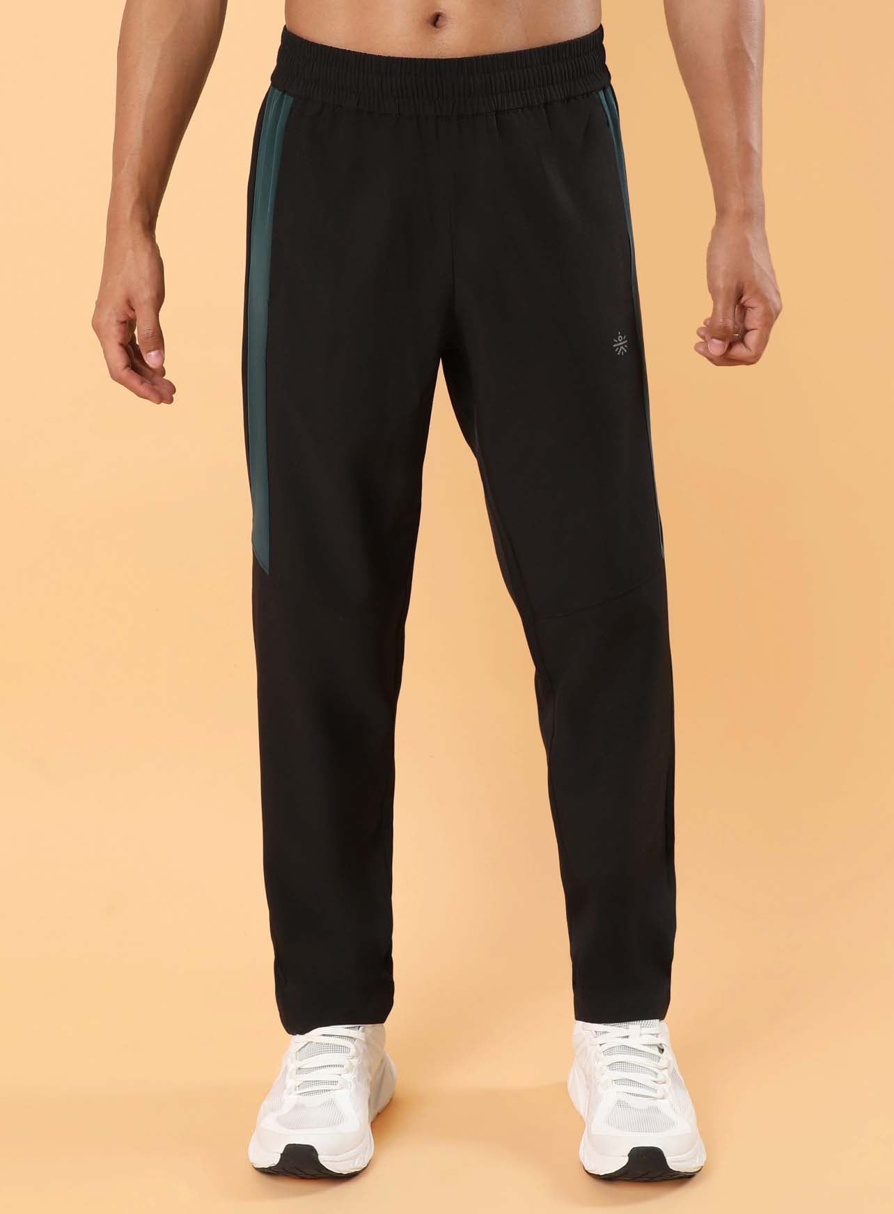 Men's Black Training Department Trackpants