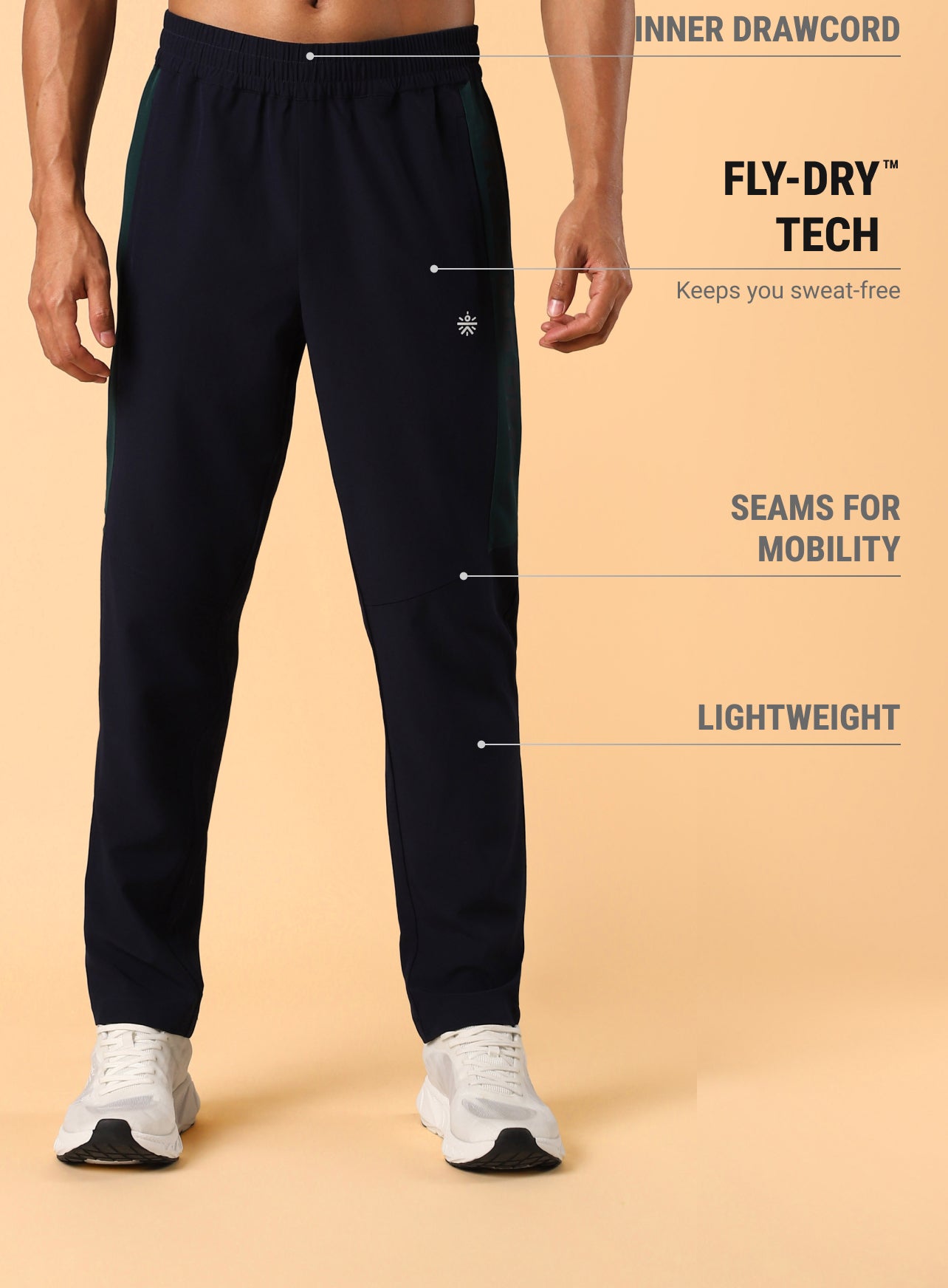 Men's Navy Training Department Trackpants