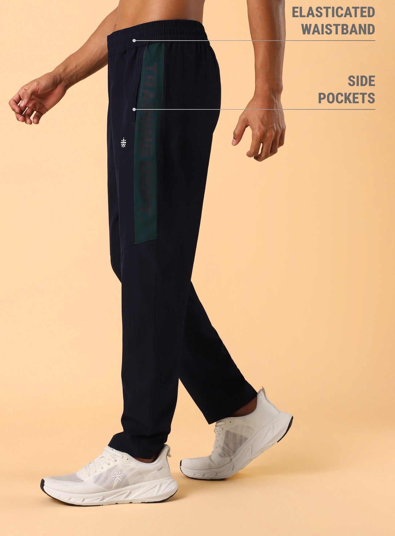 Men's Navy Training Department Trackpants