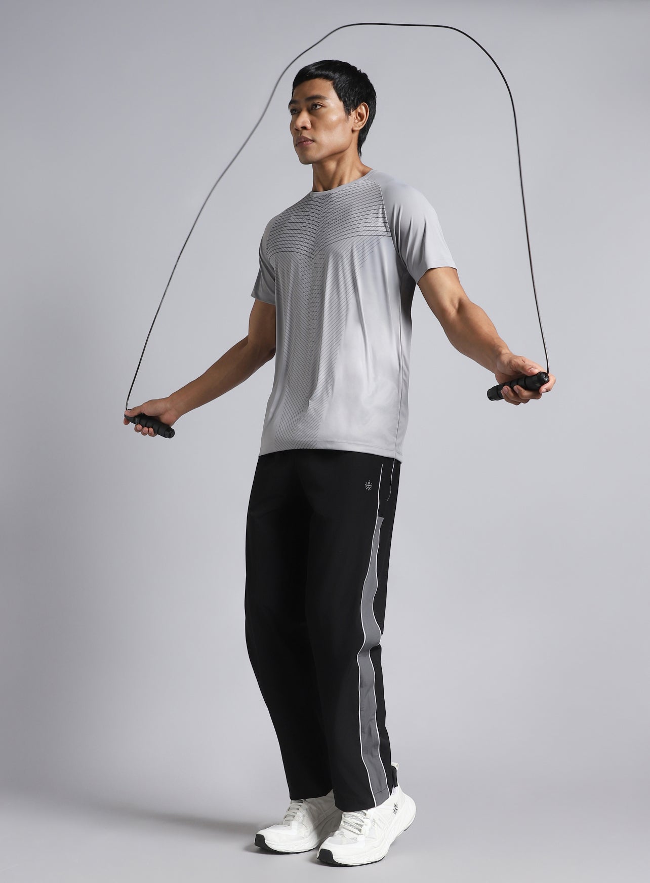 Men's Black Active Day Out Trackpants