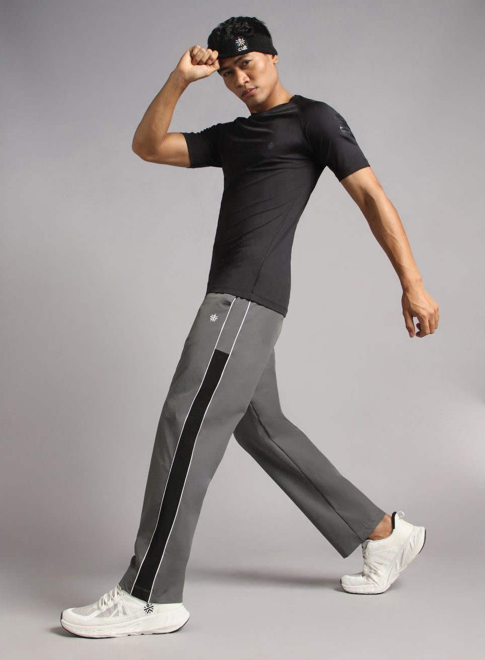 Men's Grey Active Day Out Trackpants