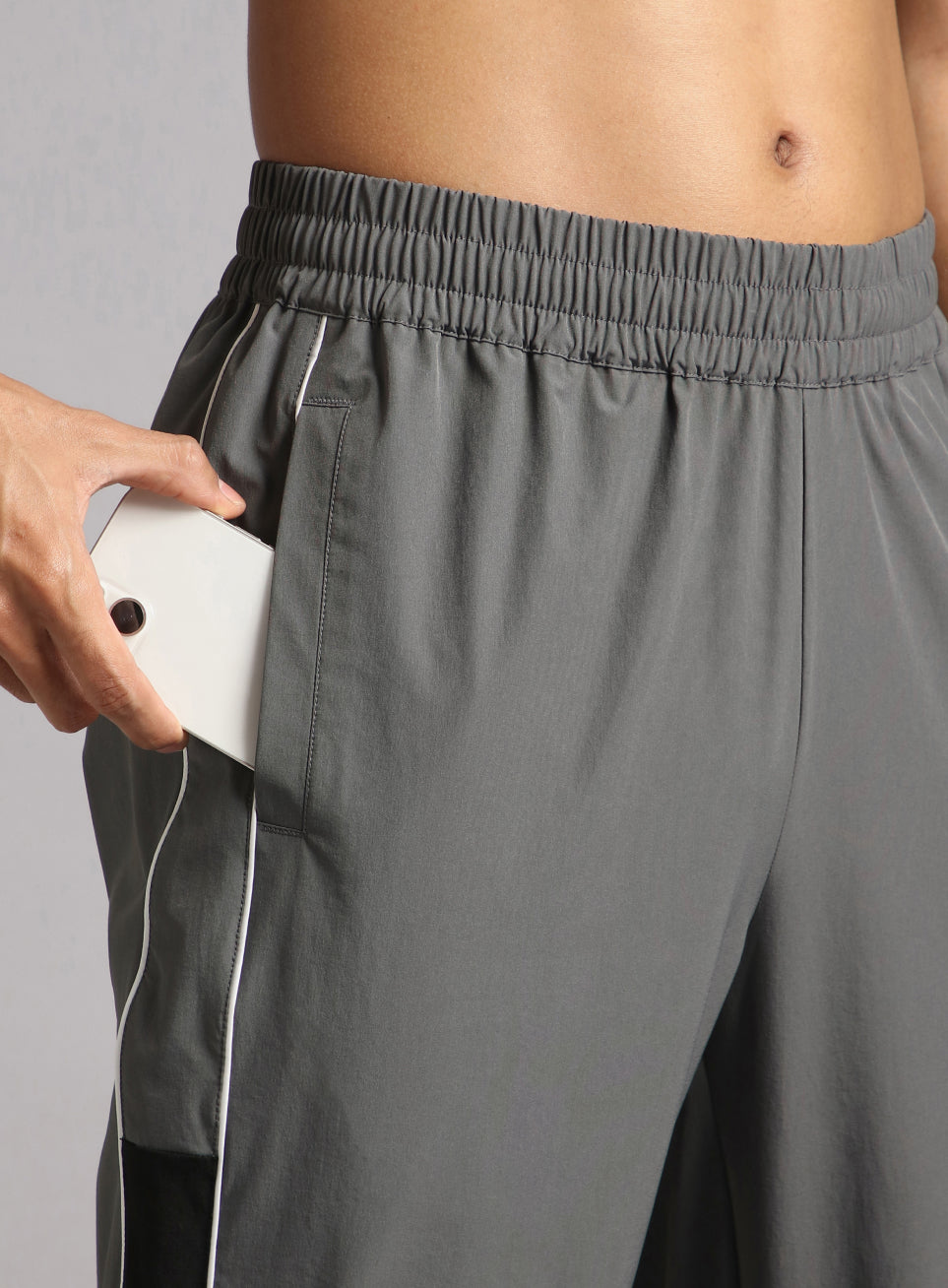 Men's Grey Active Day Out Trackpants