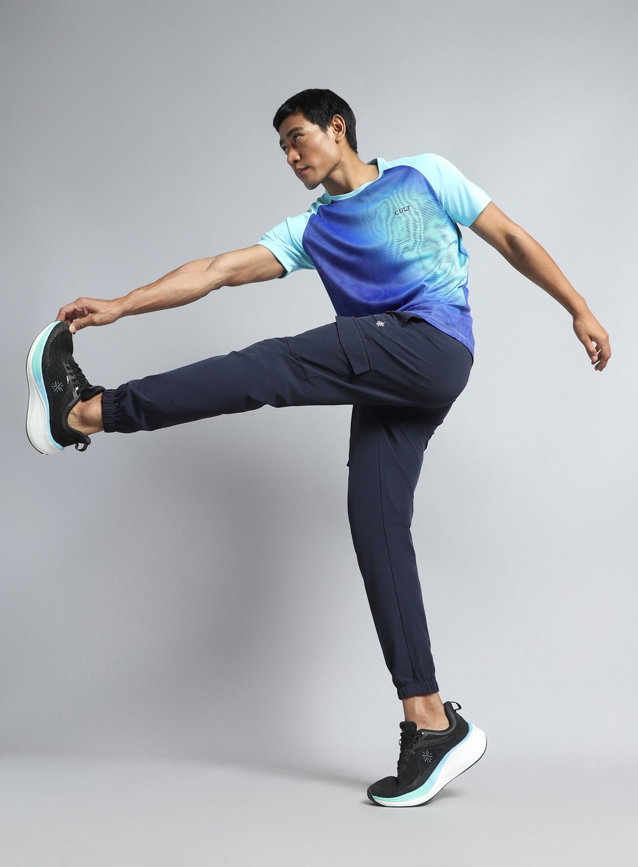 Men's Navy Active Day out Cargo Joggers