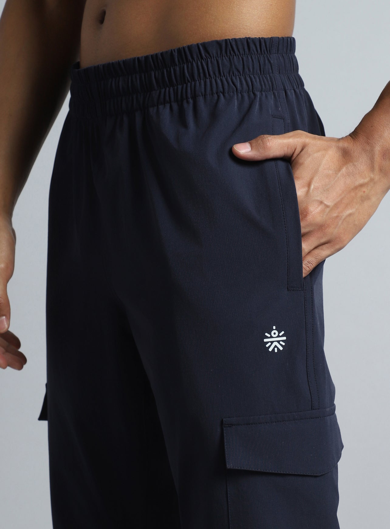 Men's Navy Active Day out Cargo Joggers