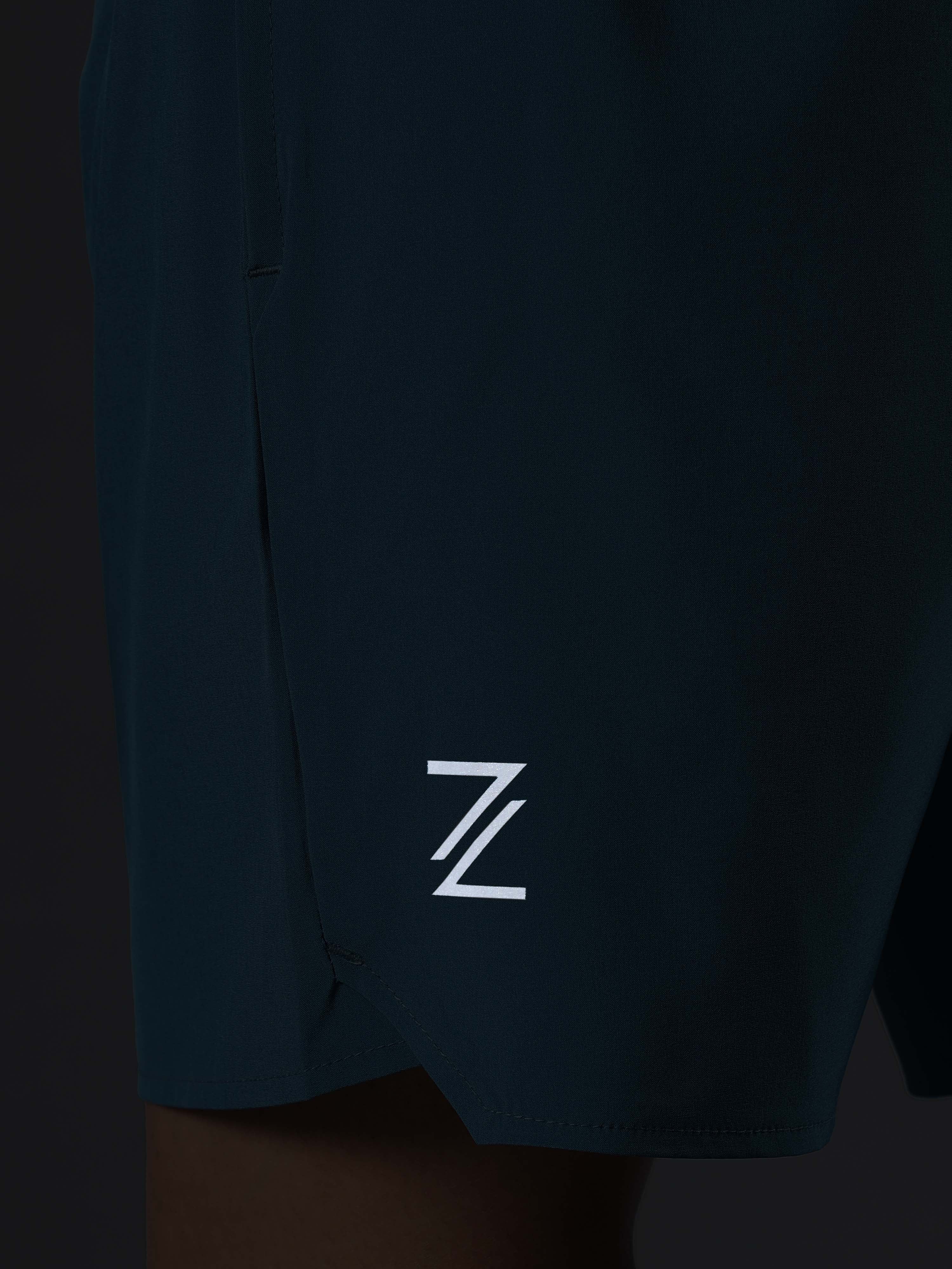 Men's Teal Iconic Runner's Shorts