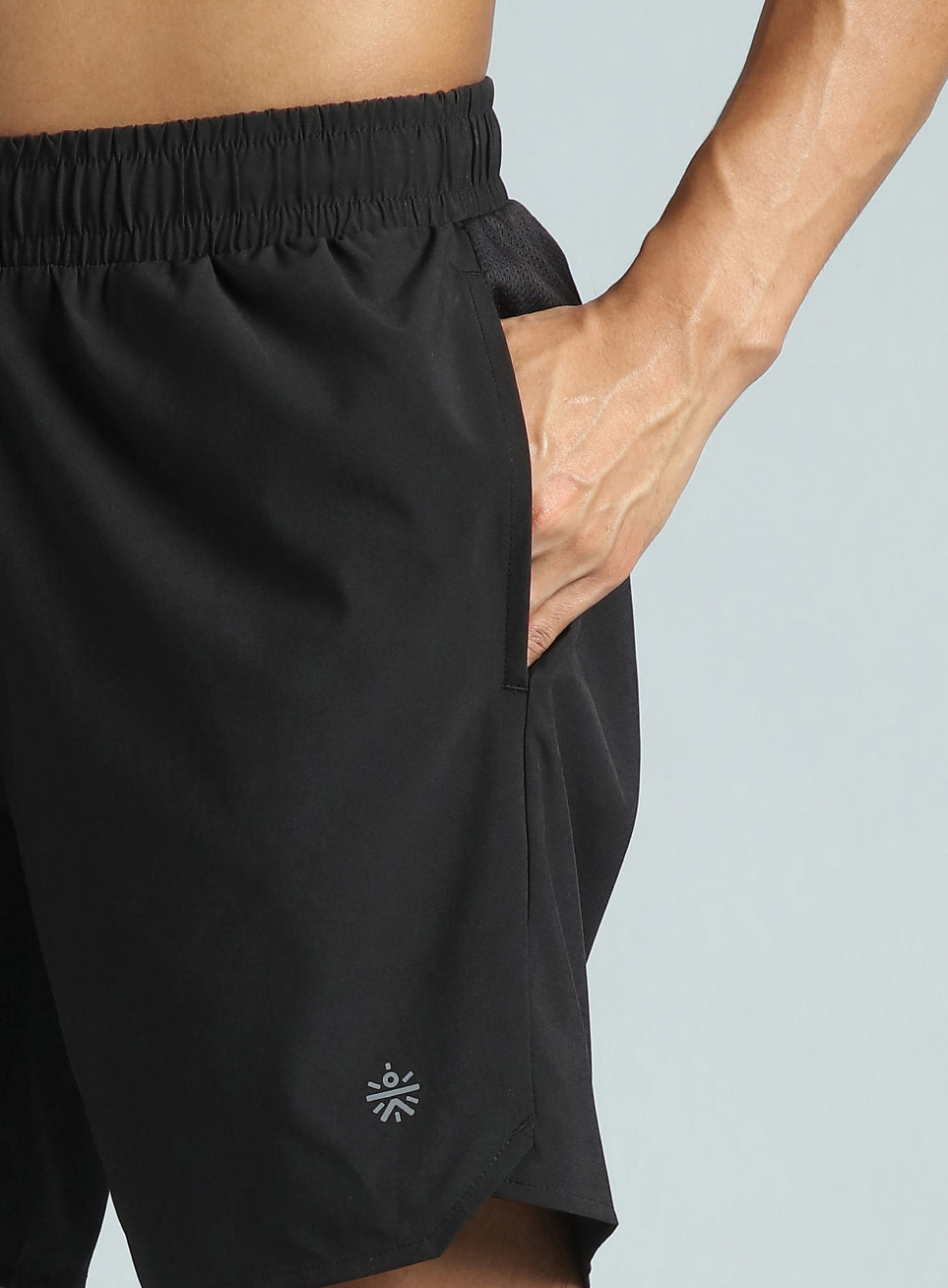 Men's Black Everyday Run Shorts