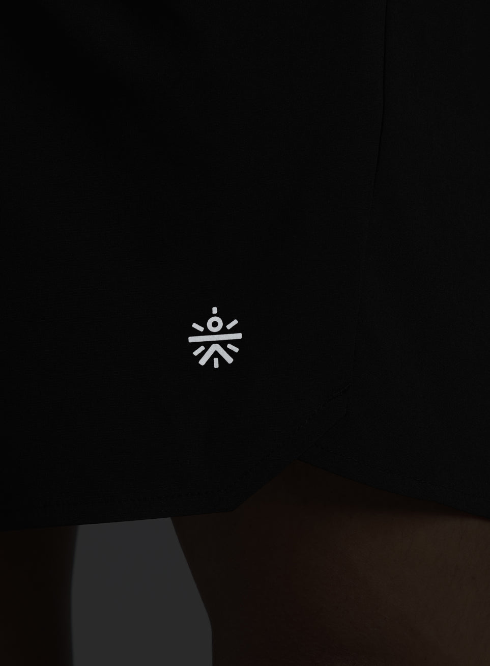 Men's Black Everyday Run Shorts