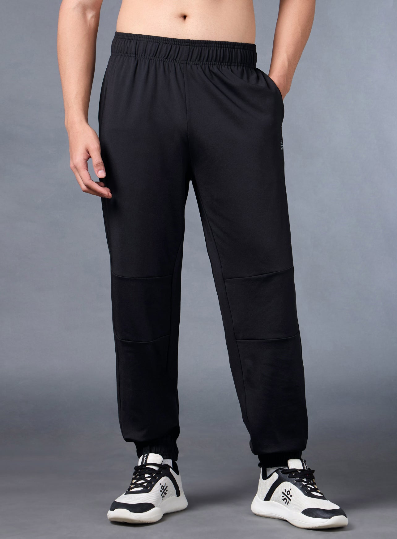 Men's Black Run Forward Joggers
