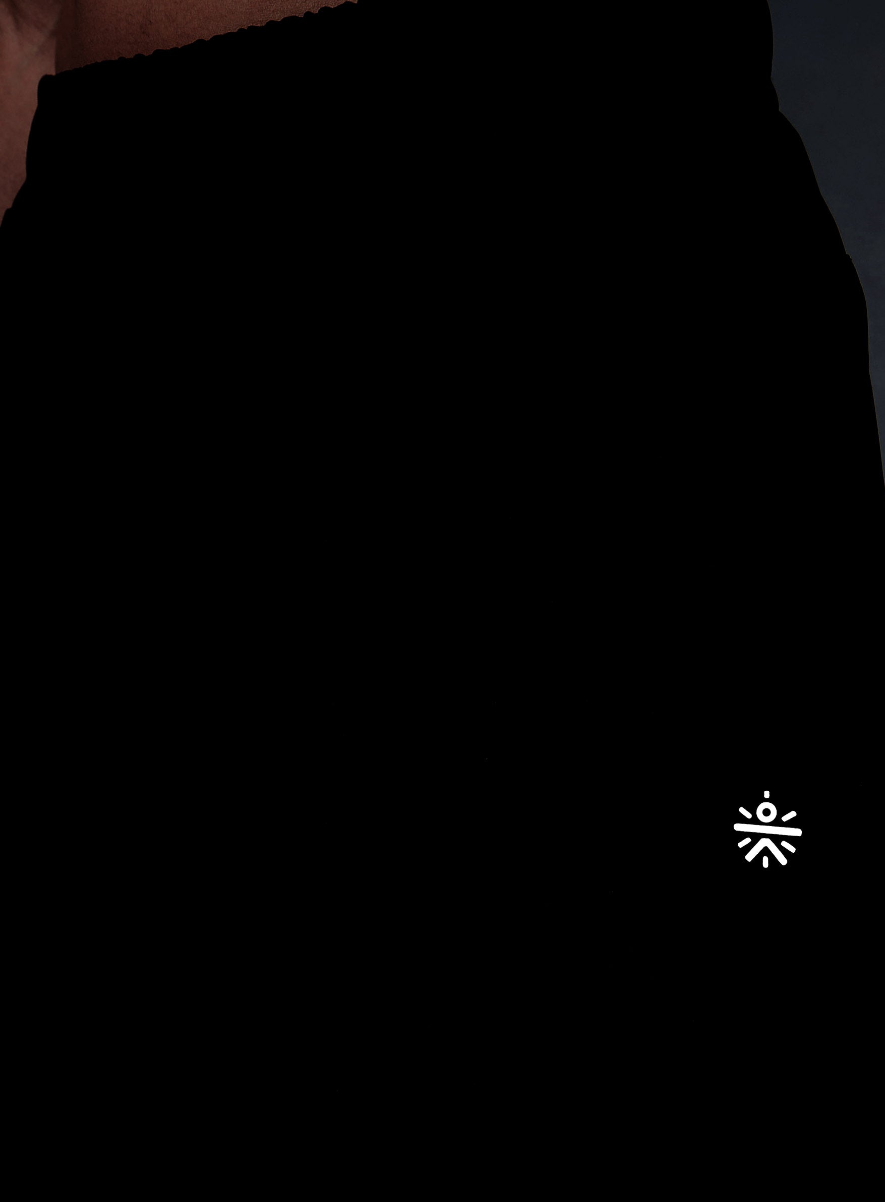 Men's Black Night Run Trackpants