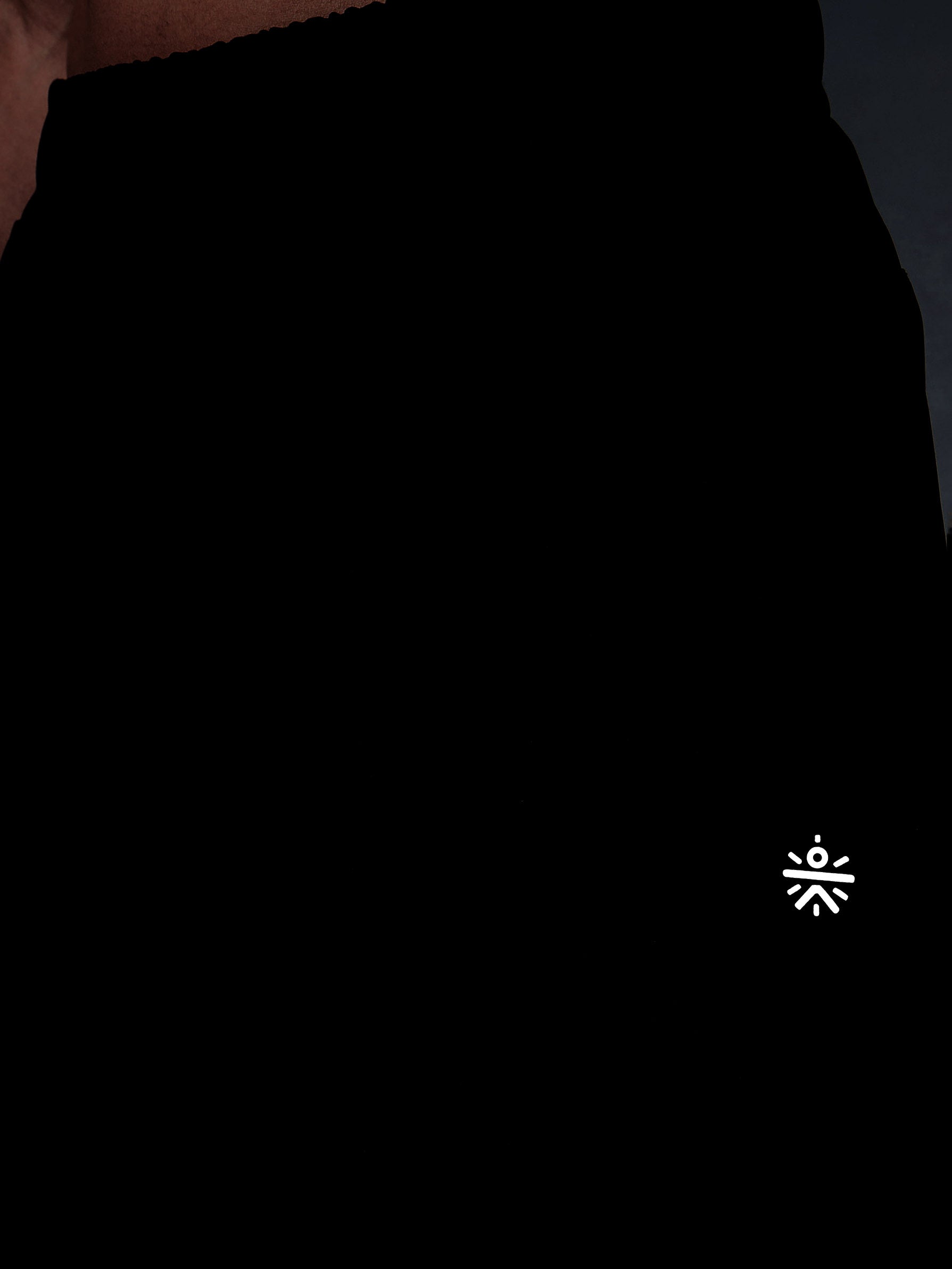 Men's Black Night Run Trackpants