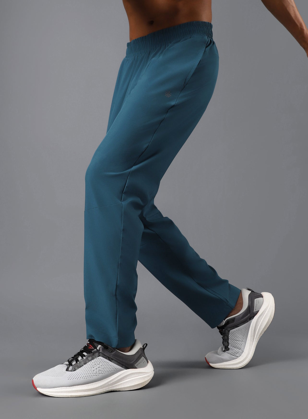 Men's Teal Night Run Trackpants