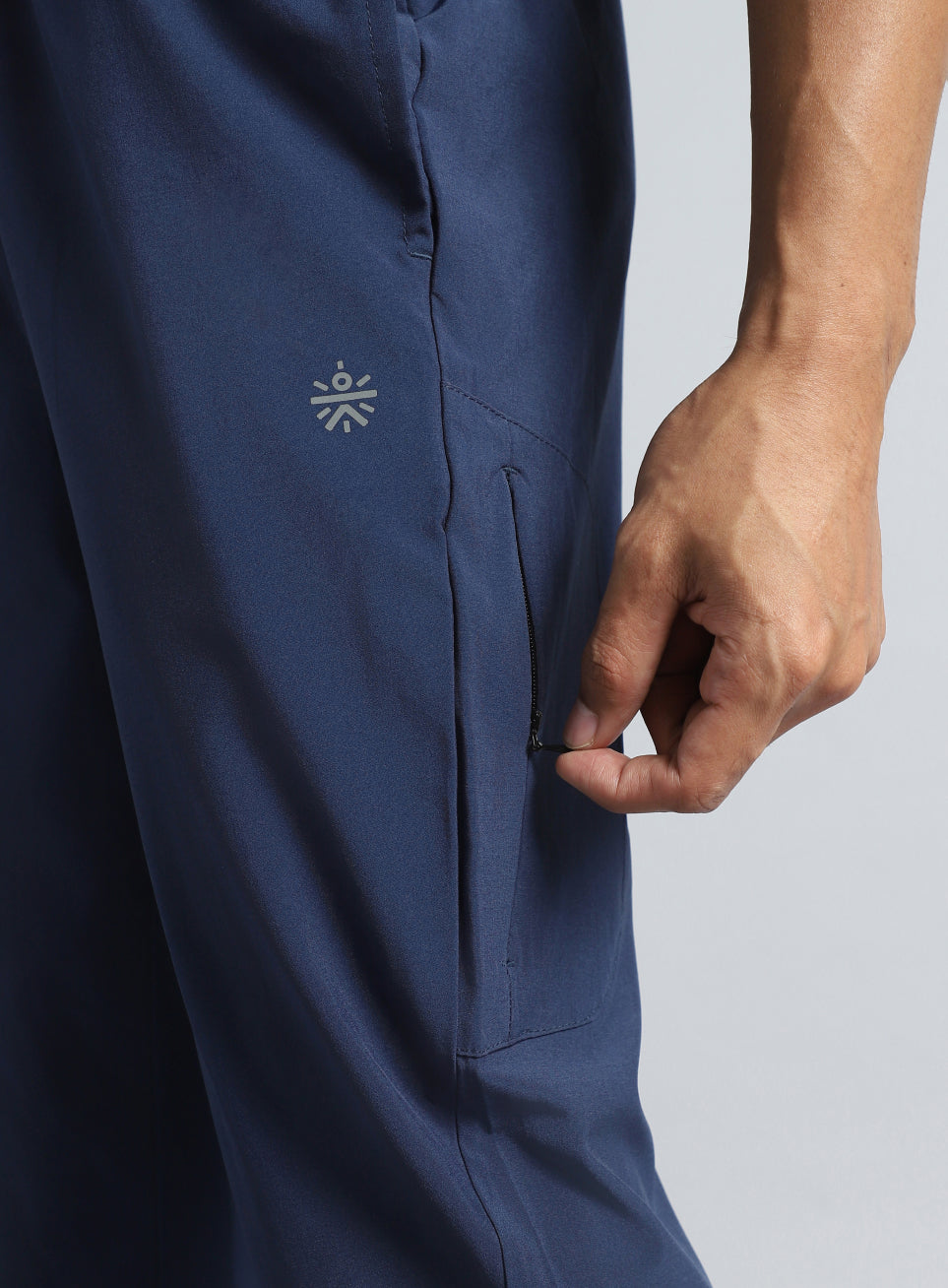 Men's Navy Run Elevate Trackpants