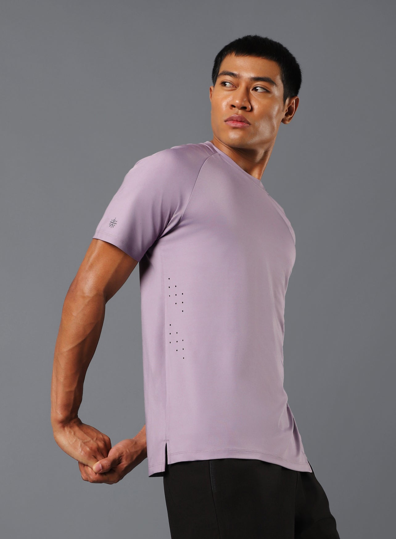 Men's Purple Run Forward T-shirt