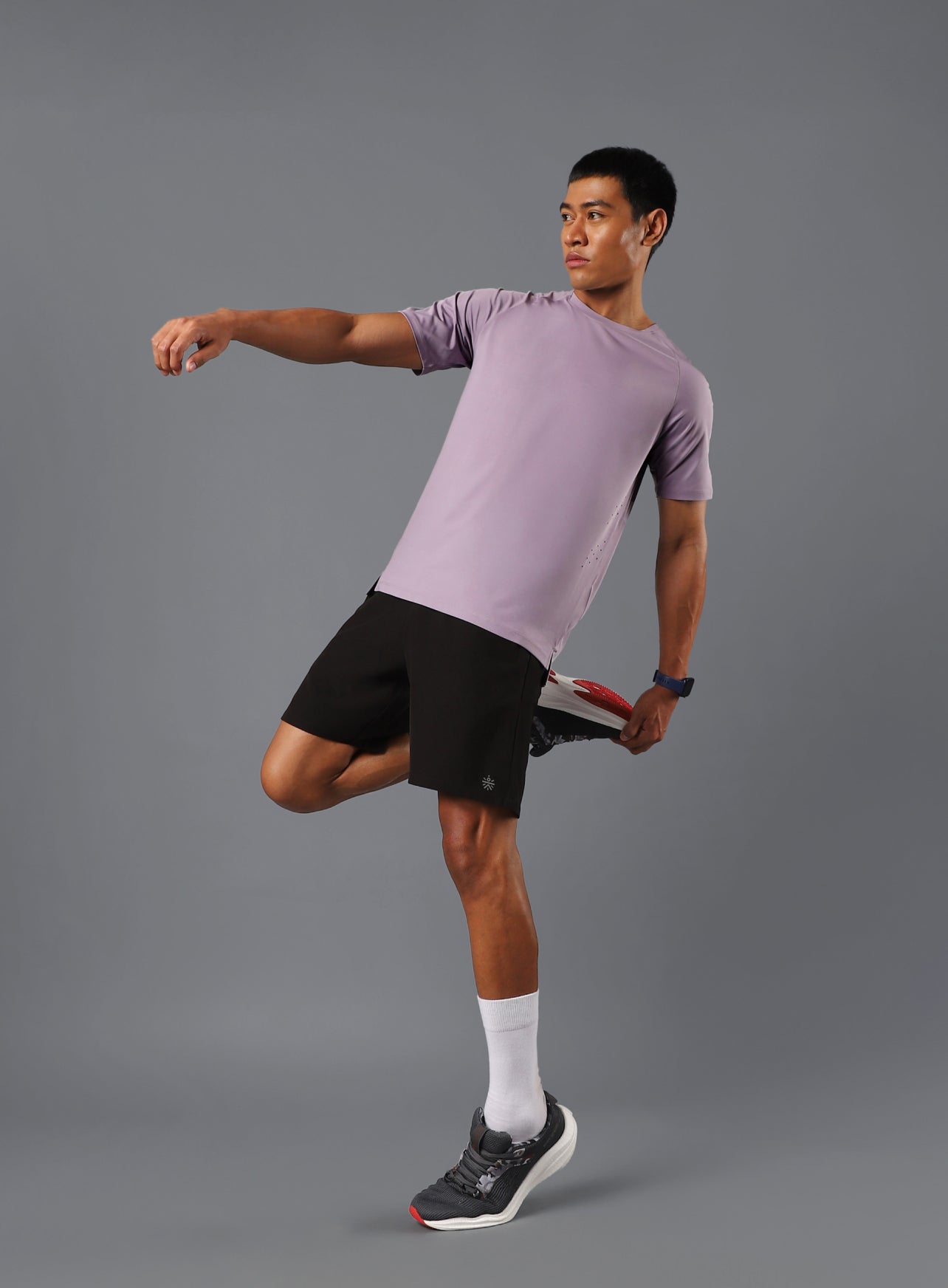 Men's Purple Run Forward T-shirt