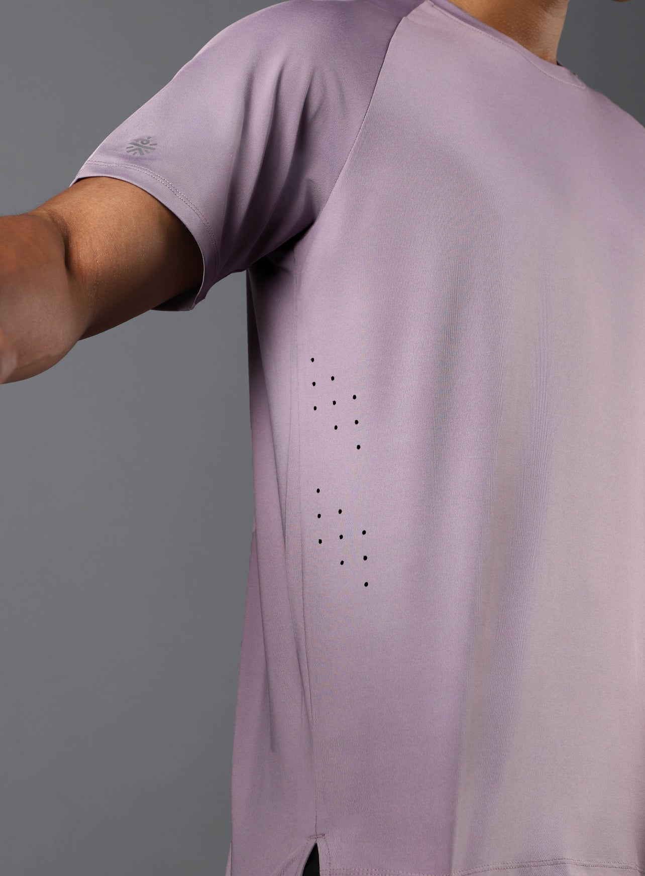 Men's Purple Run Forward T-shirt