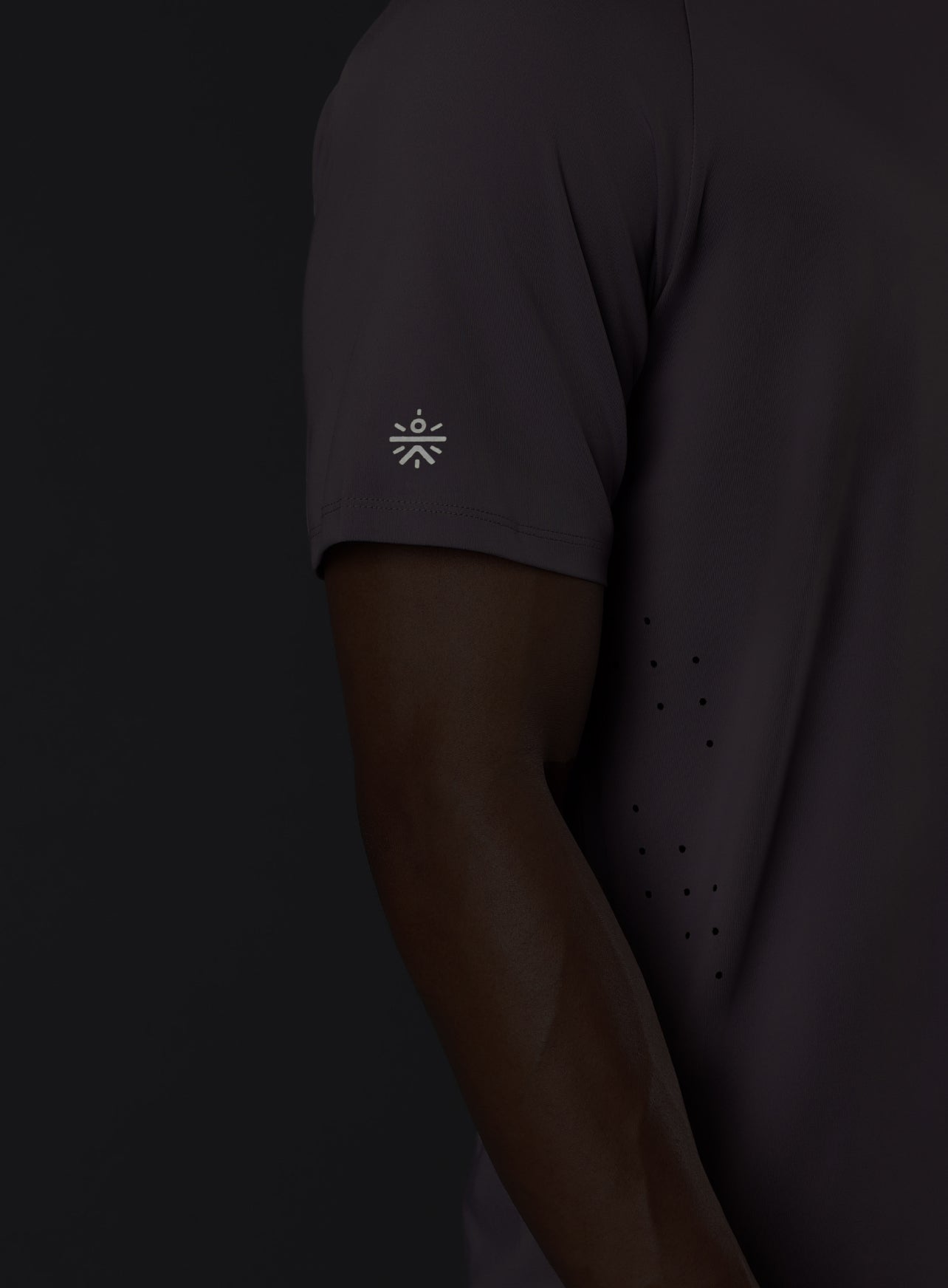 Men's Purple Run Forward T-shirt