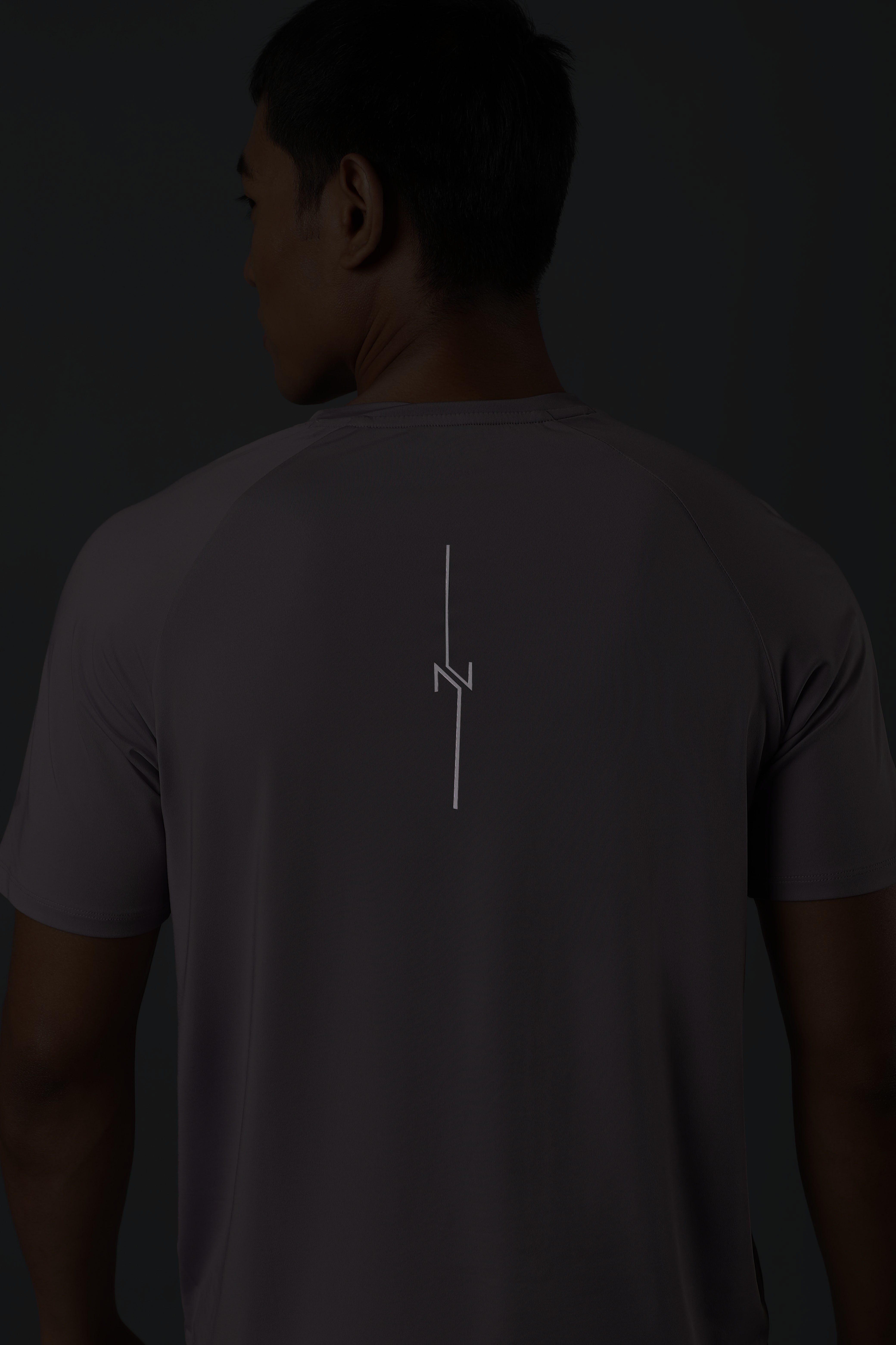 Men's Purple Run Forward T-shirt