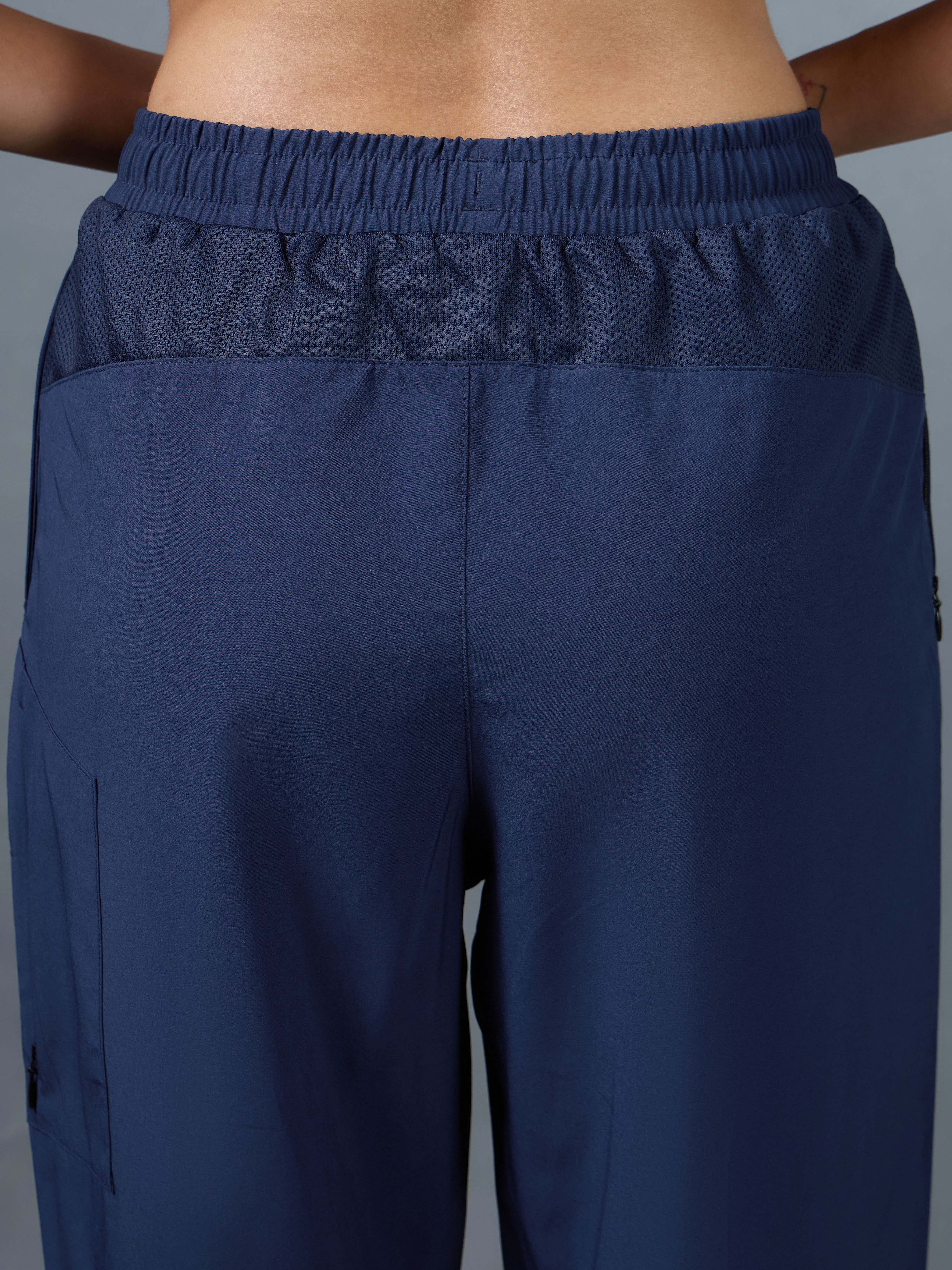 Women's Navy Run Elevate Trackpants