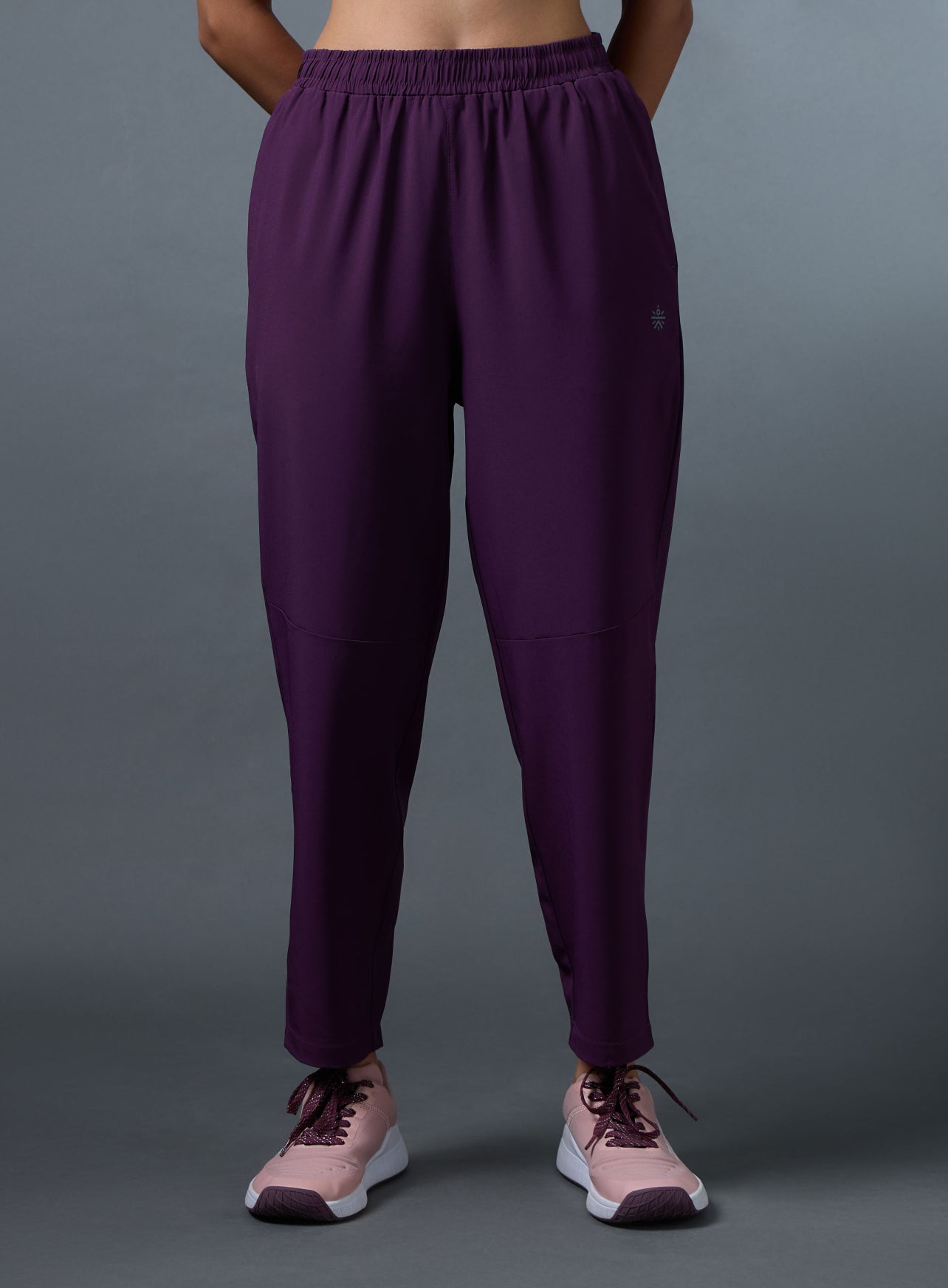 Women's Purple Night Run Trackpants