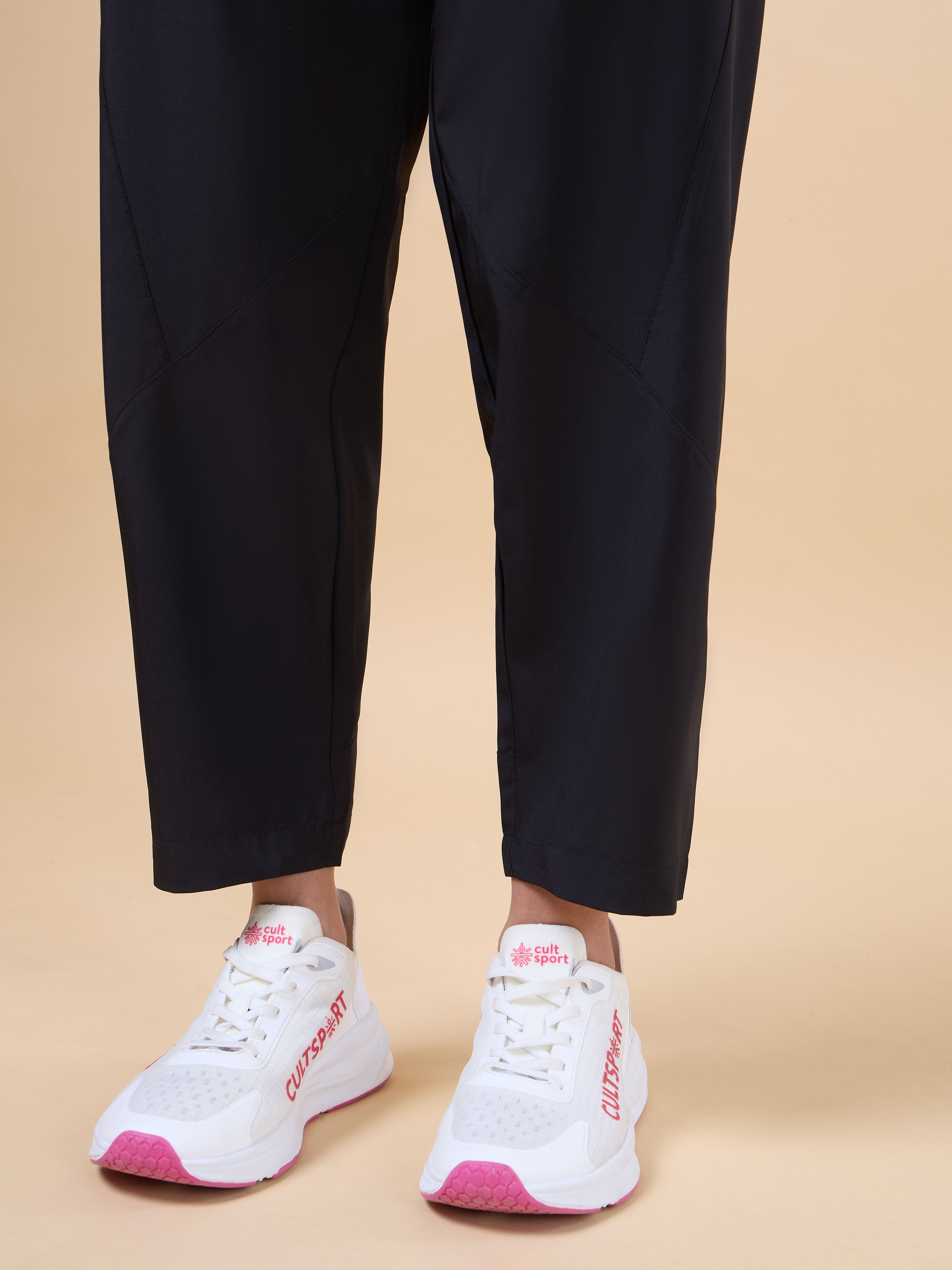 Women's Black True Performance Sculpted Trackpants