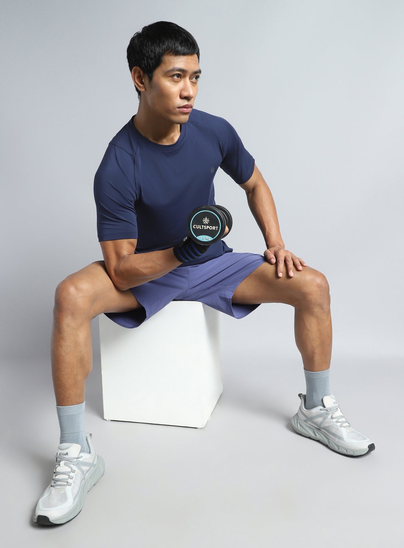 Men's Navy True Performance Sculpted T-shirt