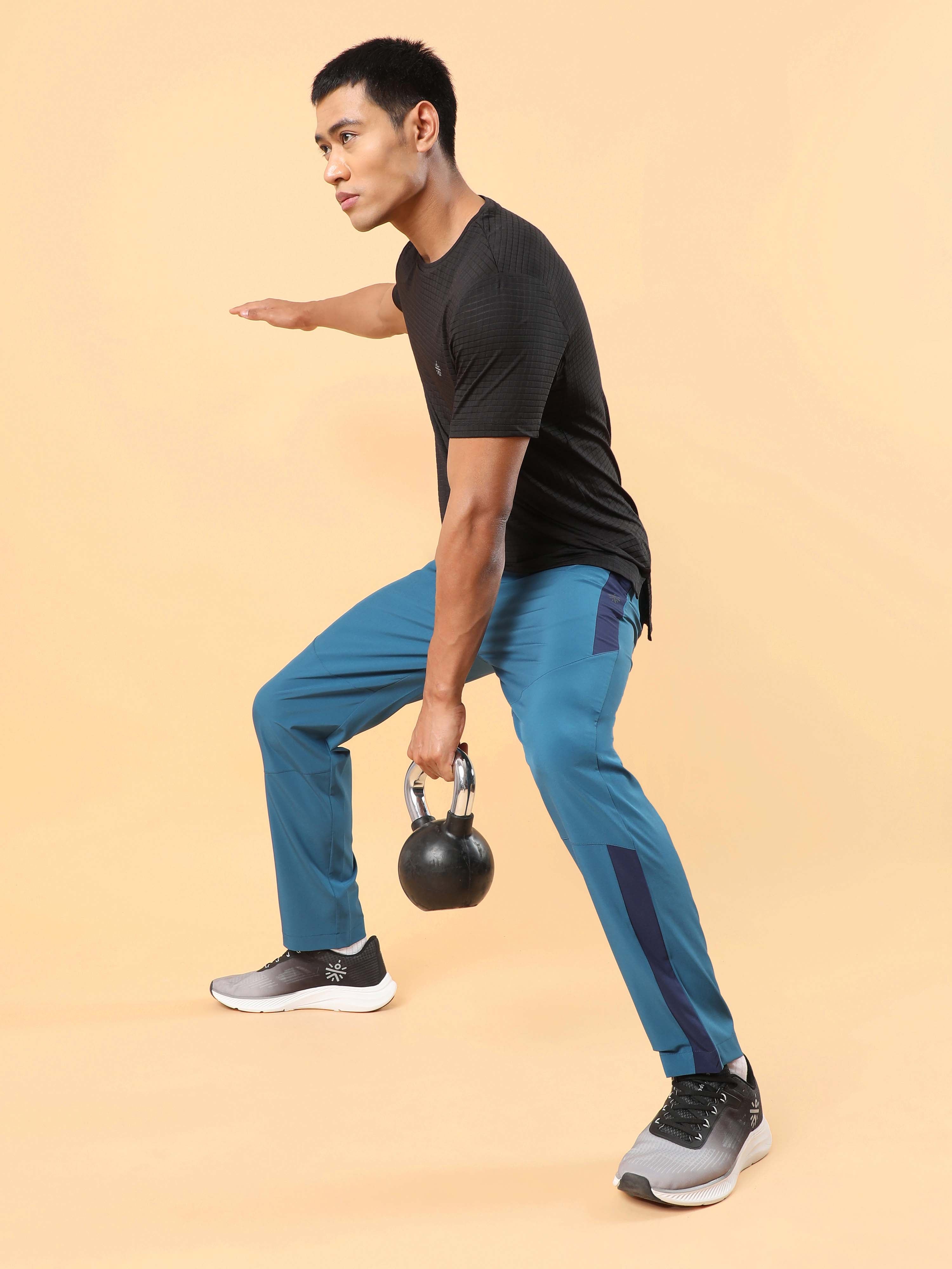 Men's Teal Training All Form Trackpants