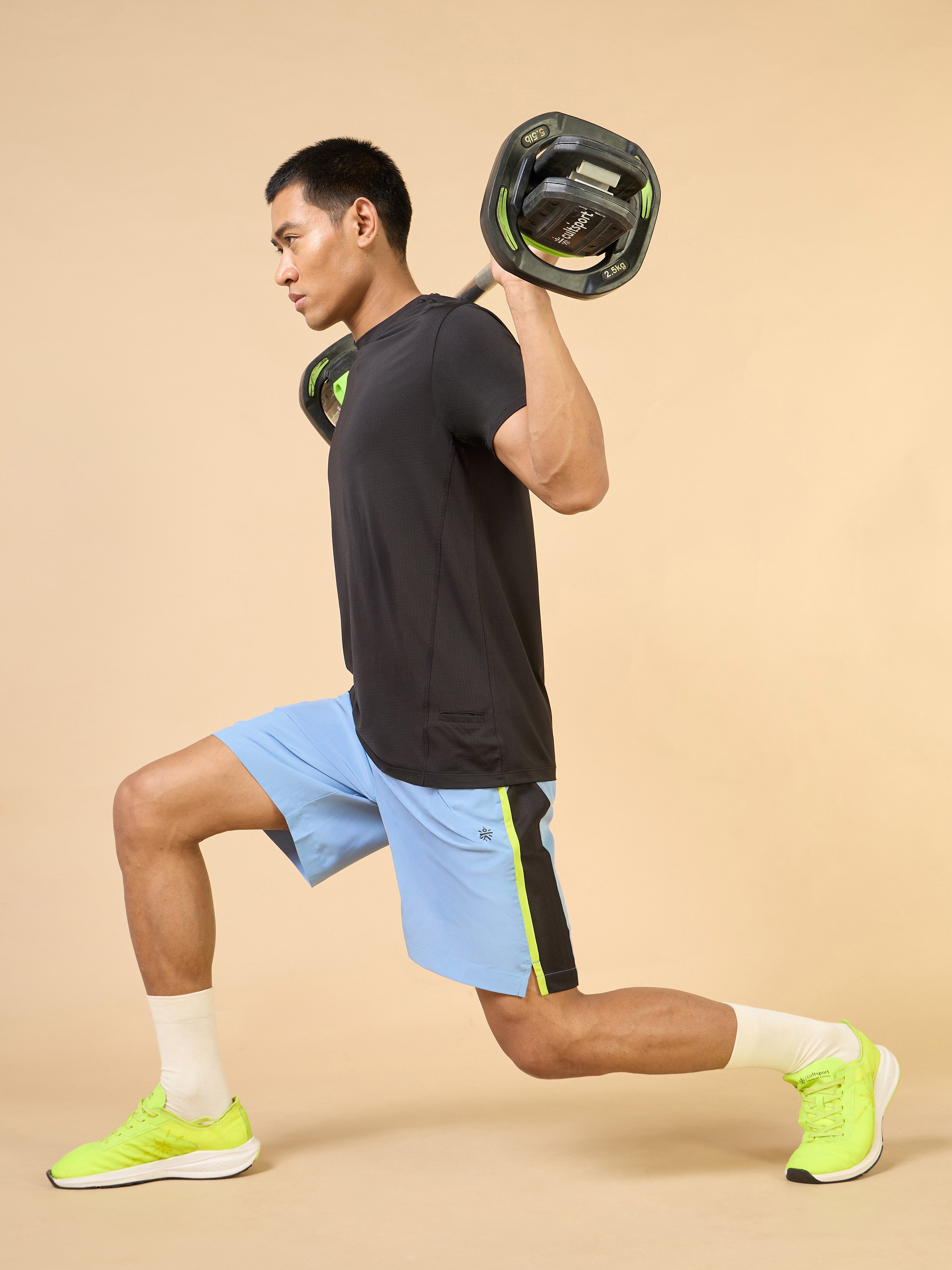 Men's Blue Training All Form Shorts