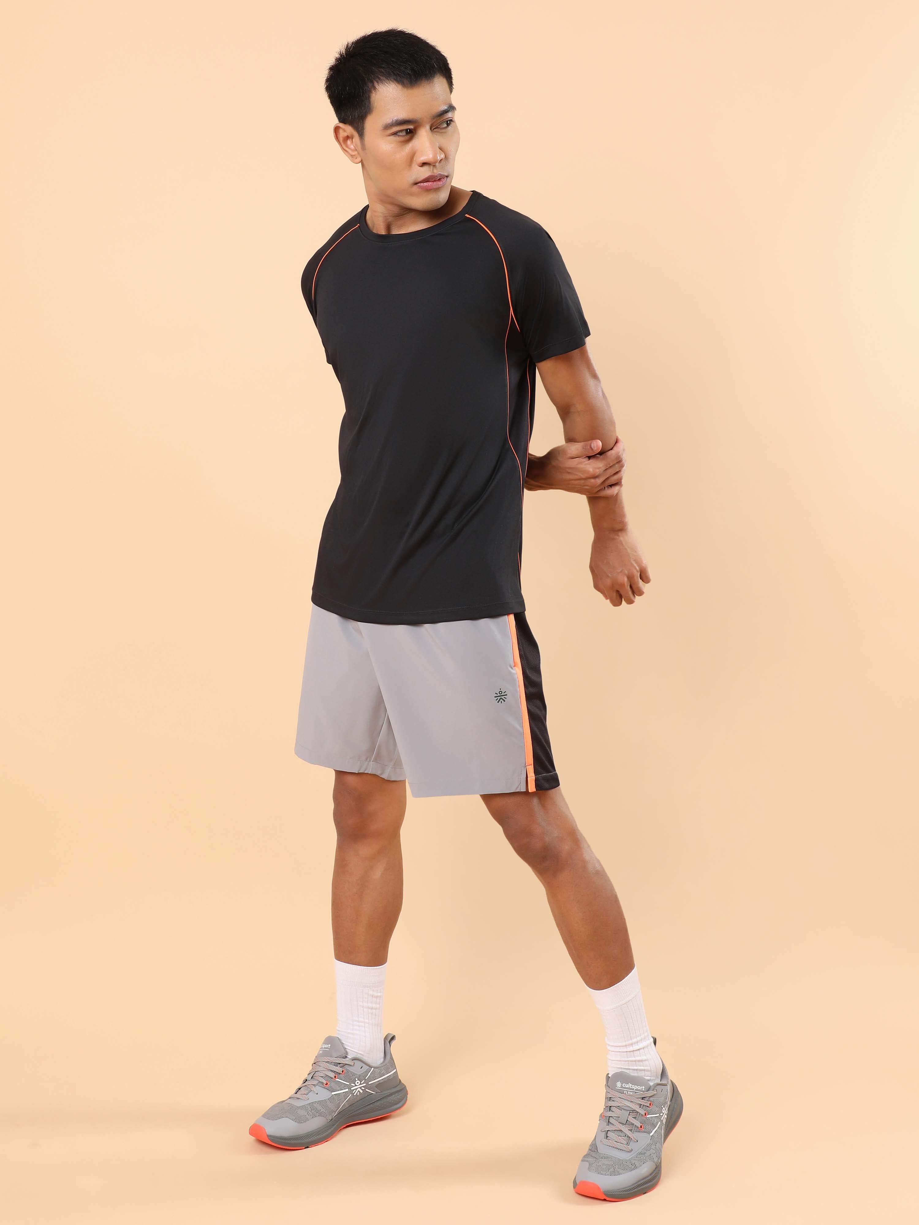 Men's Grey Training All Form Shorts