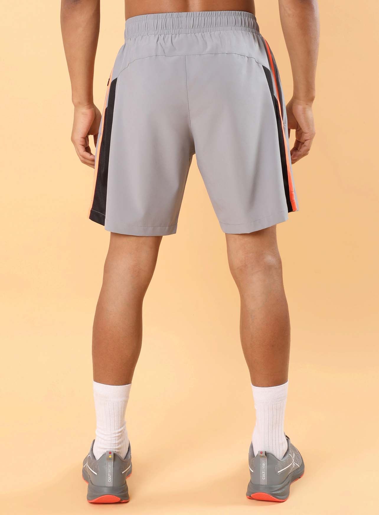 Men's Grey Training All Form Shorts