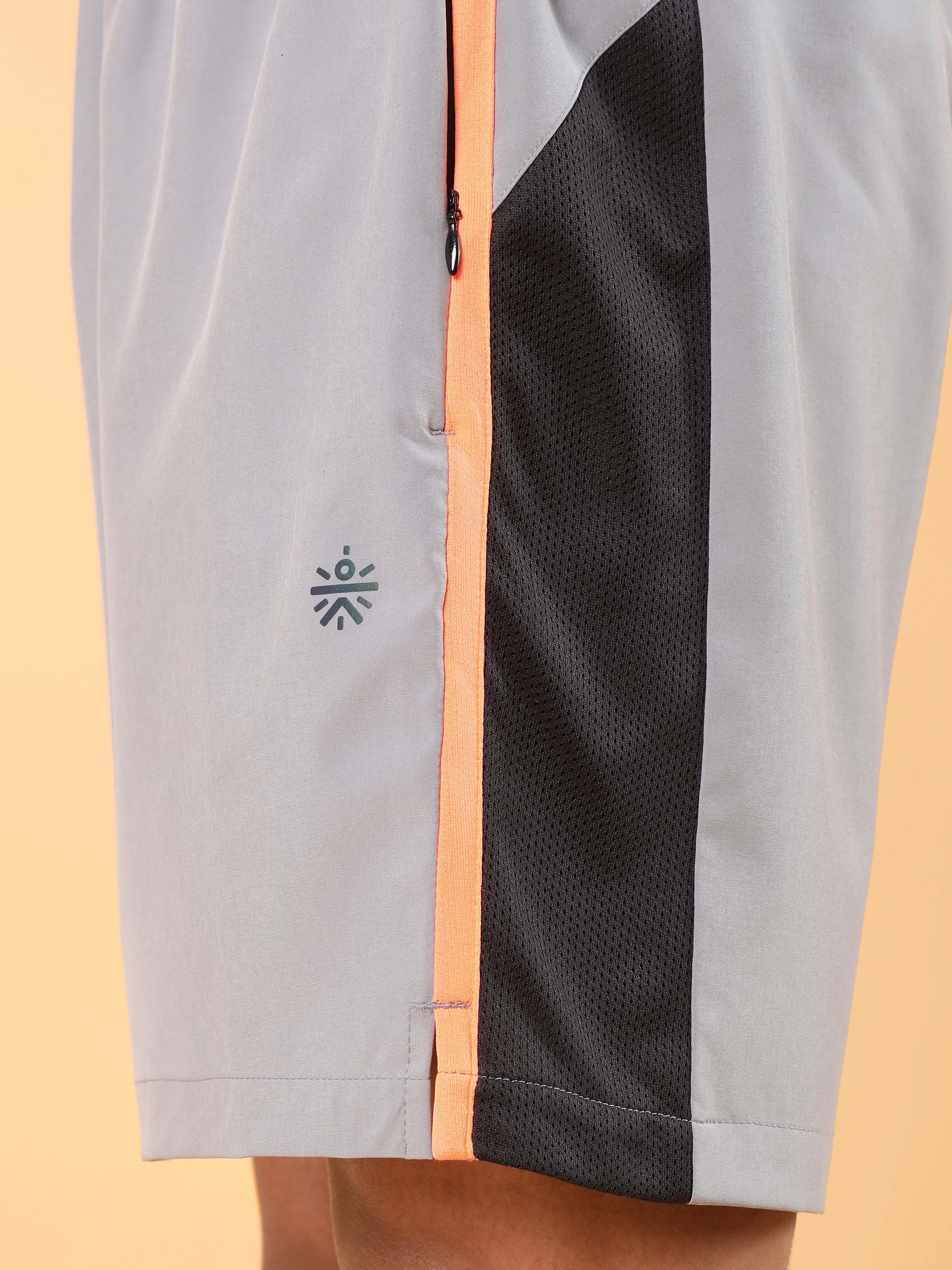 Men's Grey Training All Form Shorts