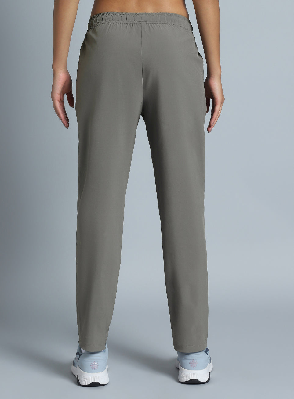 Women's Dark Grey Training Sculpted Trackpants