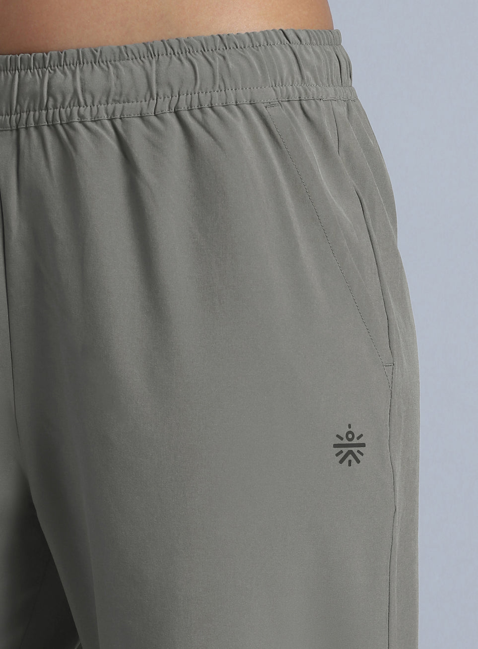 Women's Dark Grey Training Sculpted Trackpants