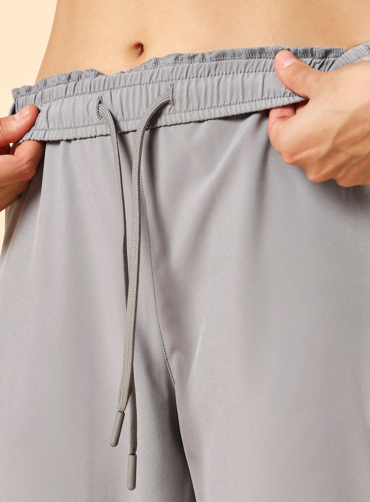 Women's Grey Training All Form Cropped Trackpants