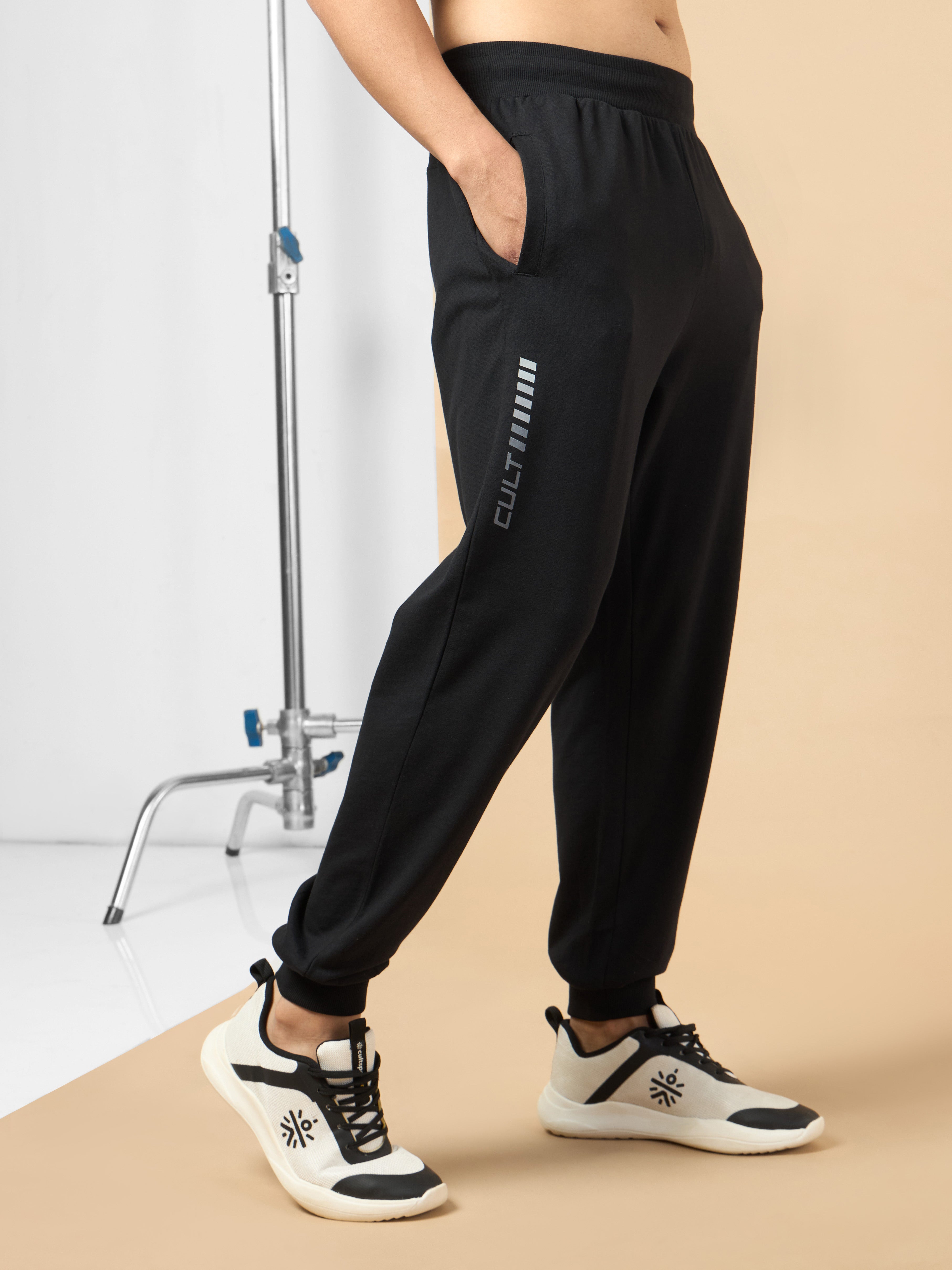 Men's Black Cult Training Joggers