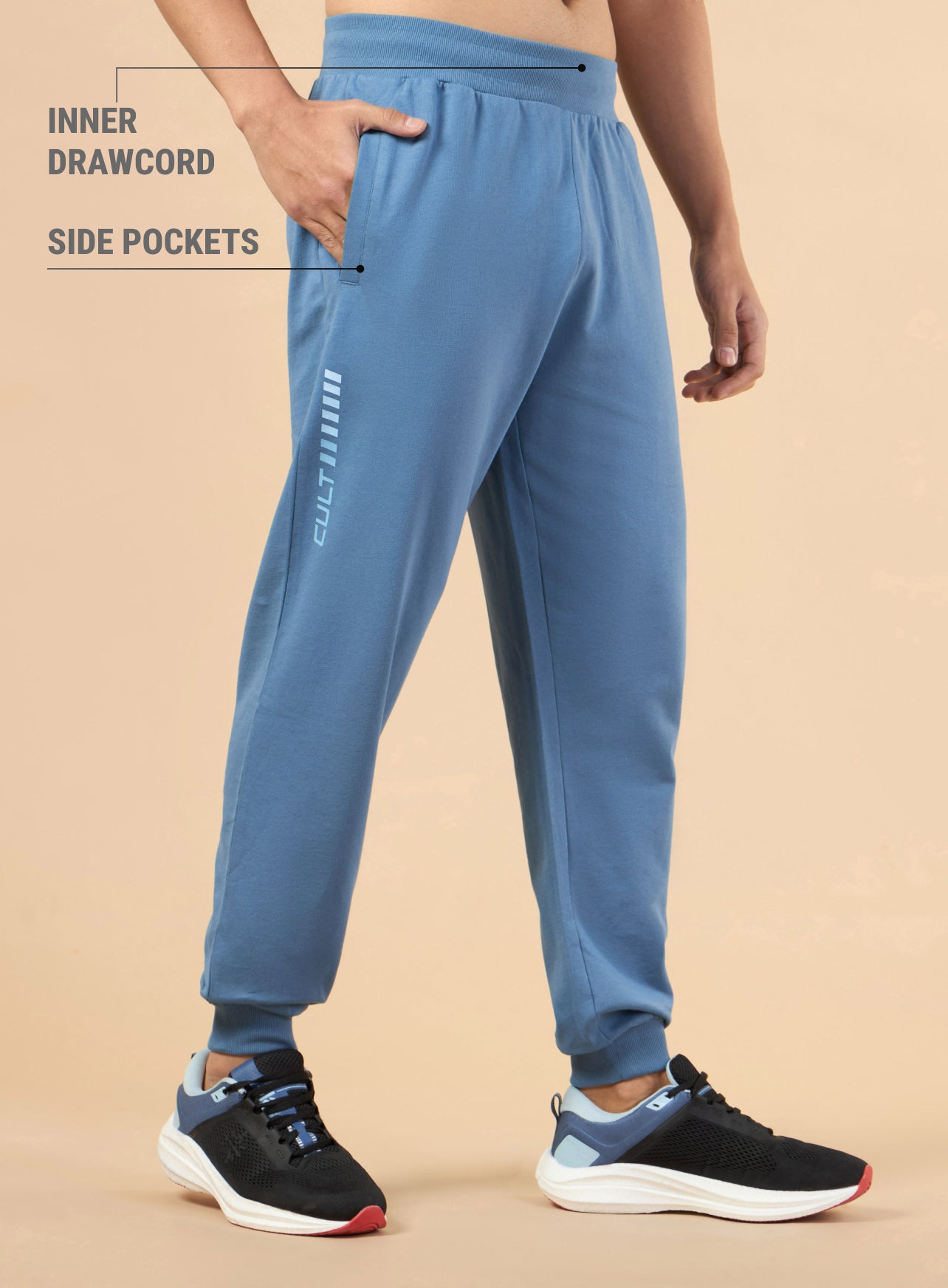 Men's Blue Cult Training Joggers