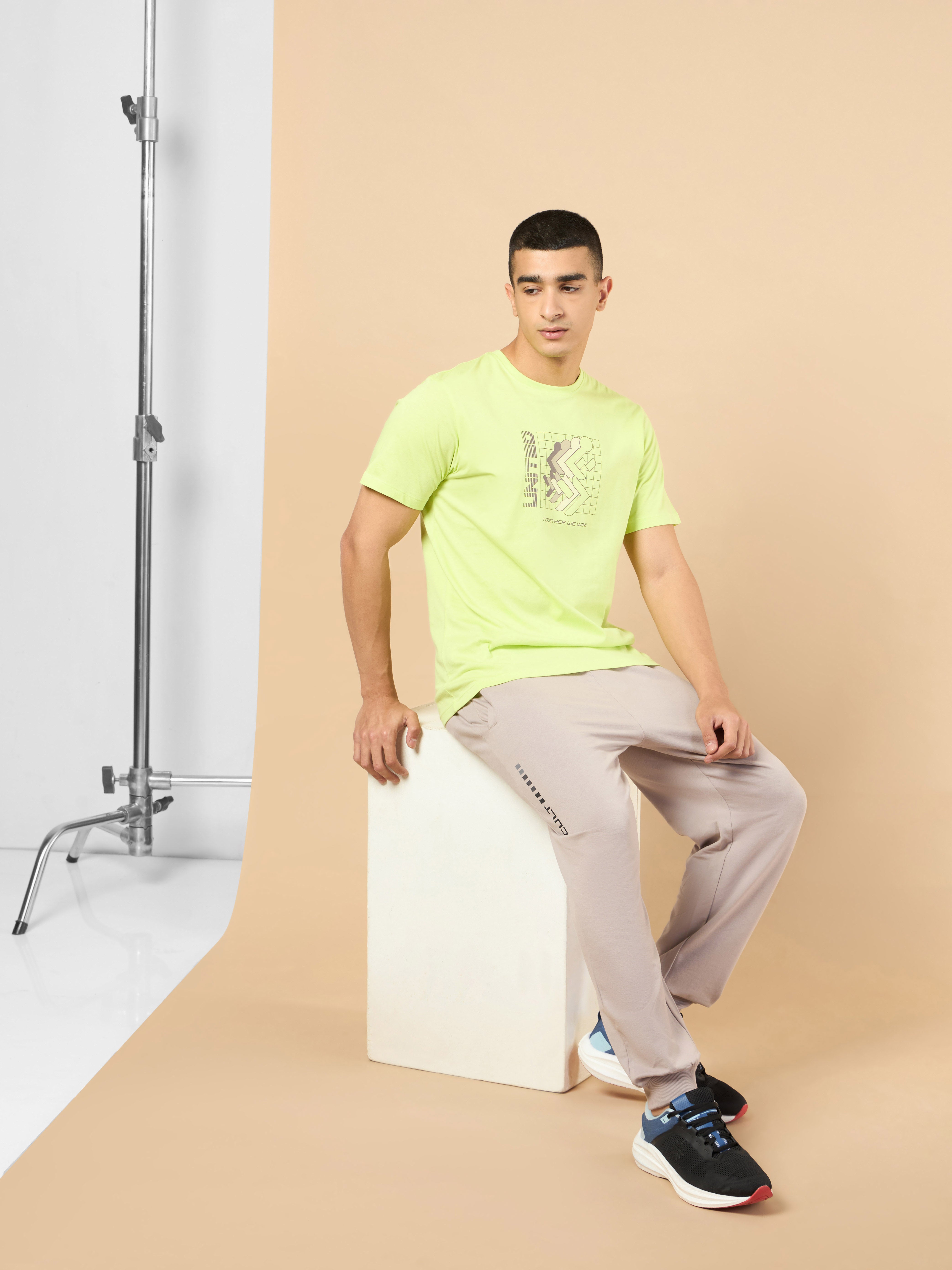 Men's Grey Cult Training Joggers