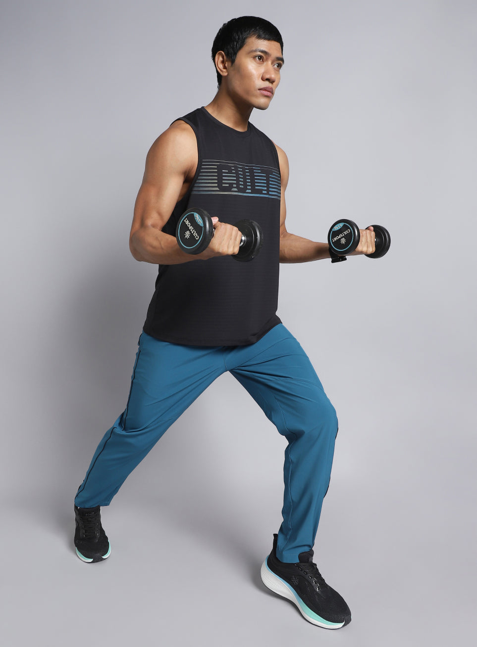 Men's Black Training Muscle Tank